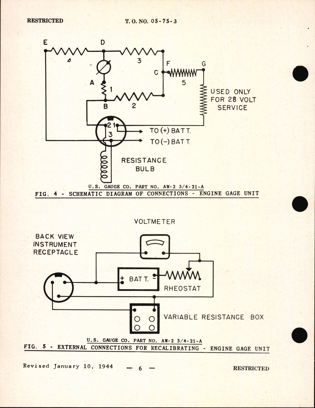 Sample page 8 from AirCorps Library document: Handbook of Instructions with Parts Catalog for Engine Gage Units