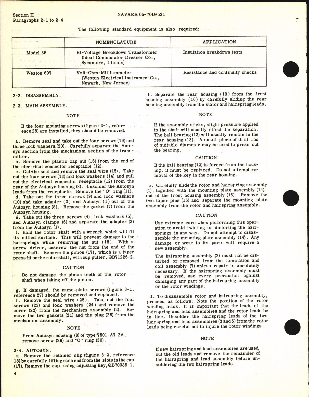 Sample page 8 from AirCorps Library document: Operation, Service, & Overhaul Inst w/ Parts Catalog for Manifold Pressure Transmitters