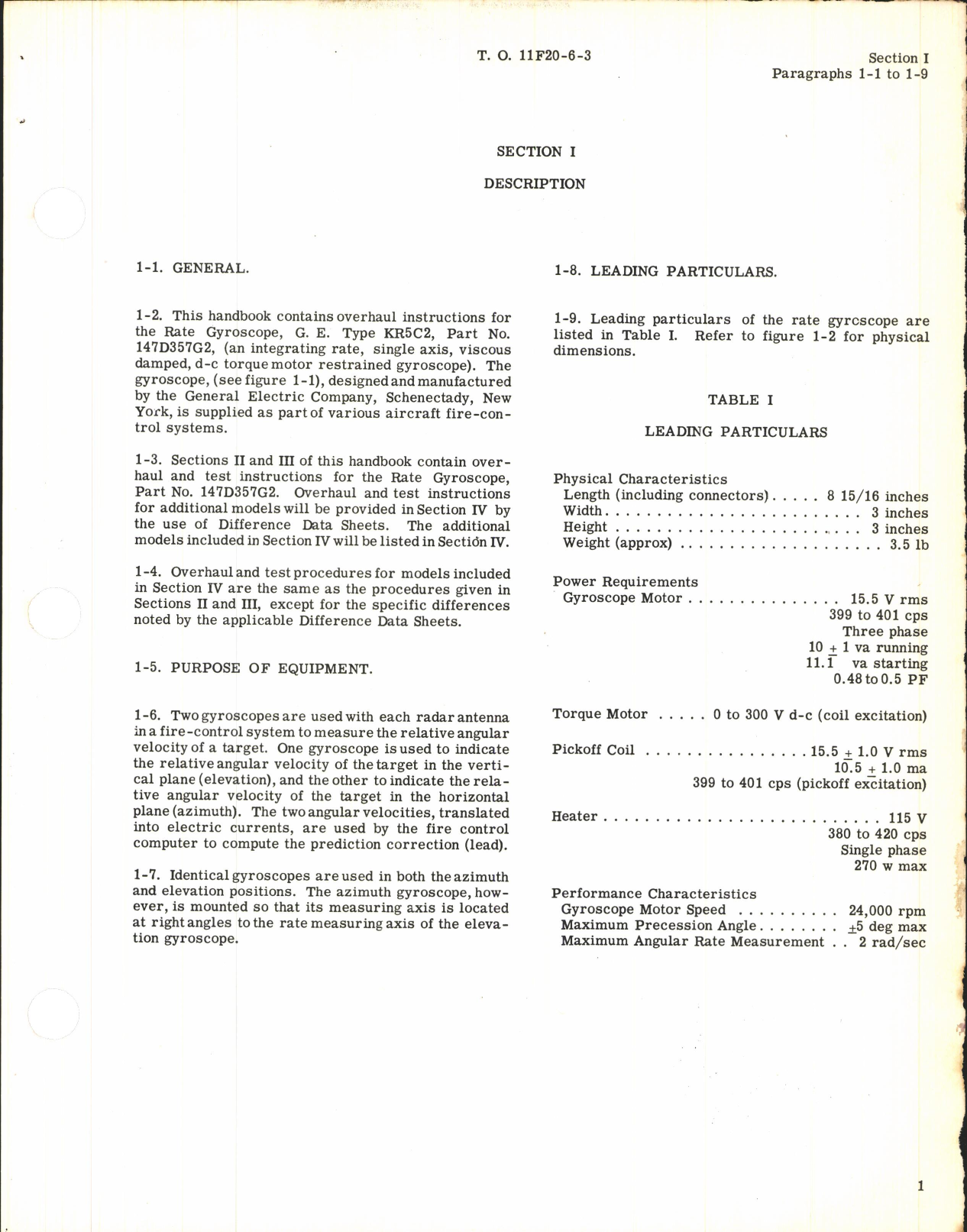 Sample page 5 from AirCorps Library document: Overhaul Instructions for Rate Gyroscope Part No. 147D357G2, Type KR-5C2