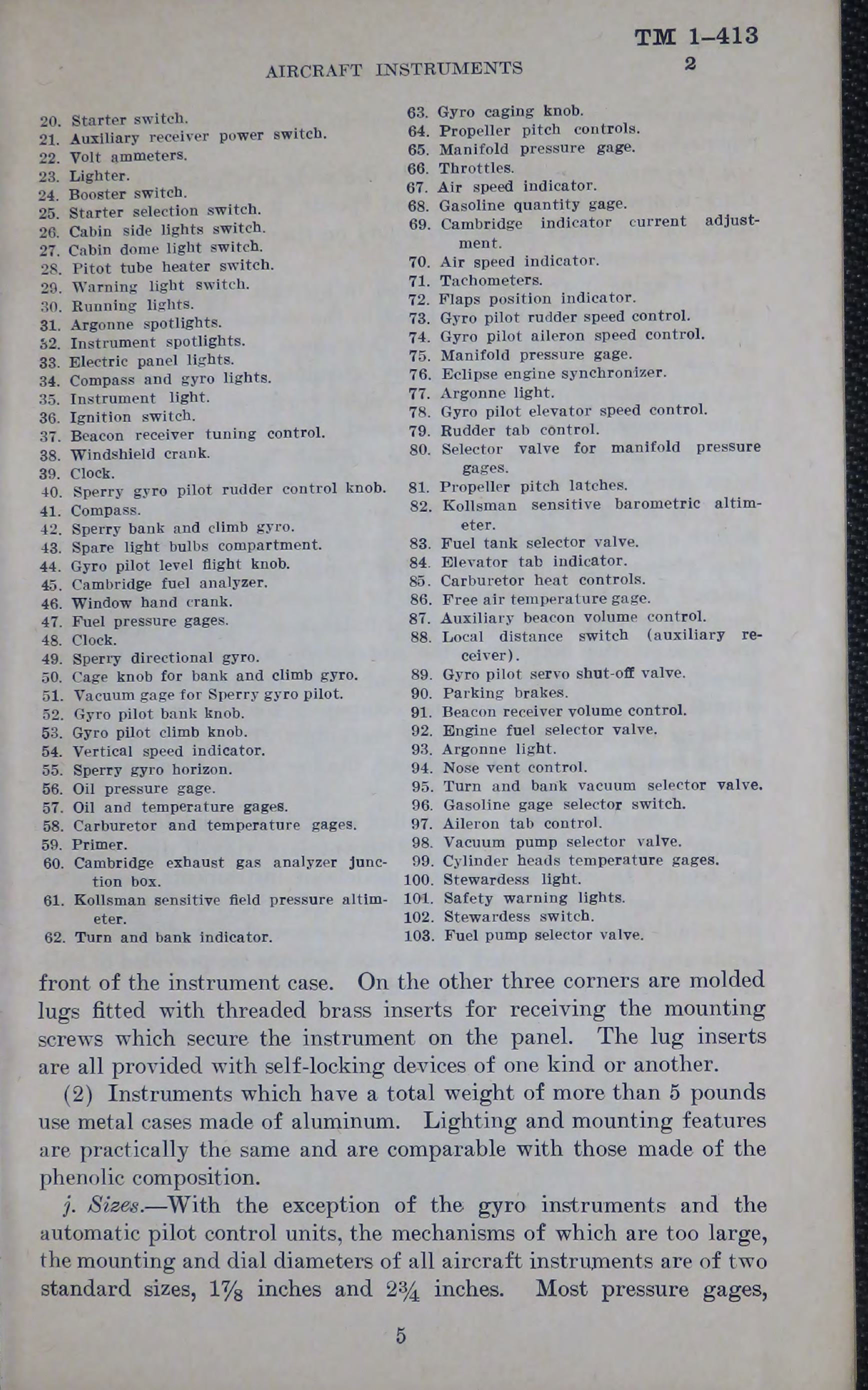 Sample page 7 from AirCorps Library document: Technical Manual - Aircraft Instruments