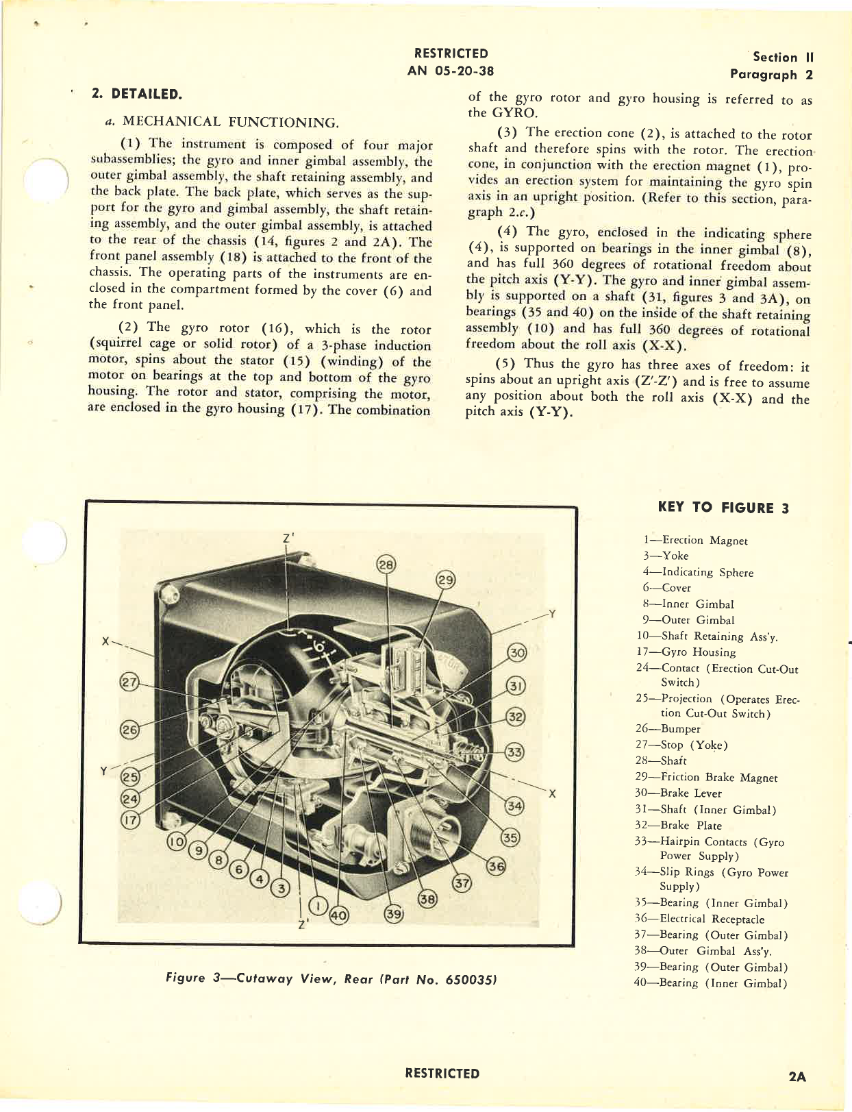 Sample page 7 from AirCorps Library document: Operation and Service Instructions for Attitude Gyro Indicator Navy R88-I-1310 and Universal Attitude Gyro Indicator Type J-1