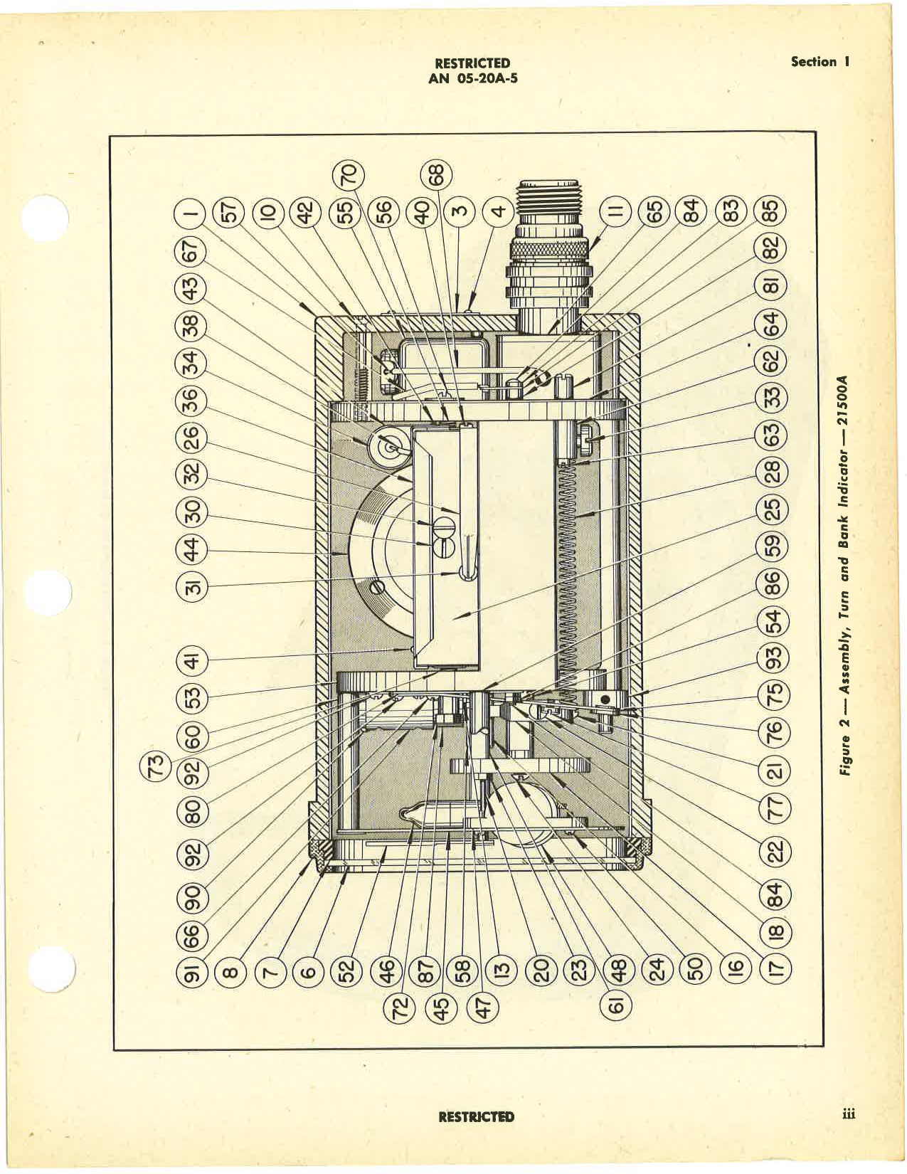 Sample page 5 from AirCorps Library document: Handbook of Instructions with Parts Catalog for Bank and Turn Indicator Type C-1 (Schwien PN 21500A)