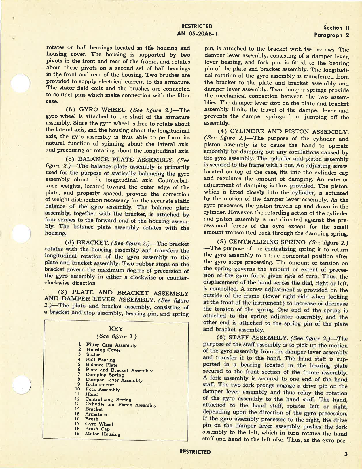 Sample page 7 from AirCorps Library document: Handbook of Instructions with Parts Catalog for C-1 Turn and Bank Indicator