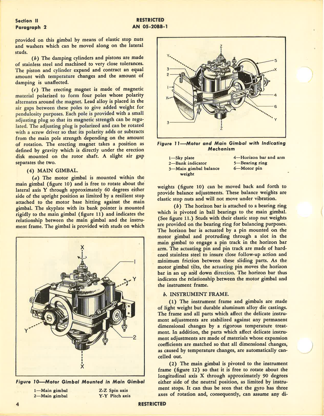 Sample page 8 from AirCorps Library document: Handbook of Instructions with Parts Catalog for Gyro Horizon Indicator Type E-1, F.S.S.C. 88-I-1357