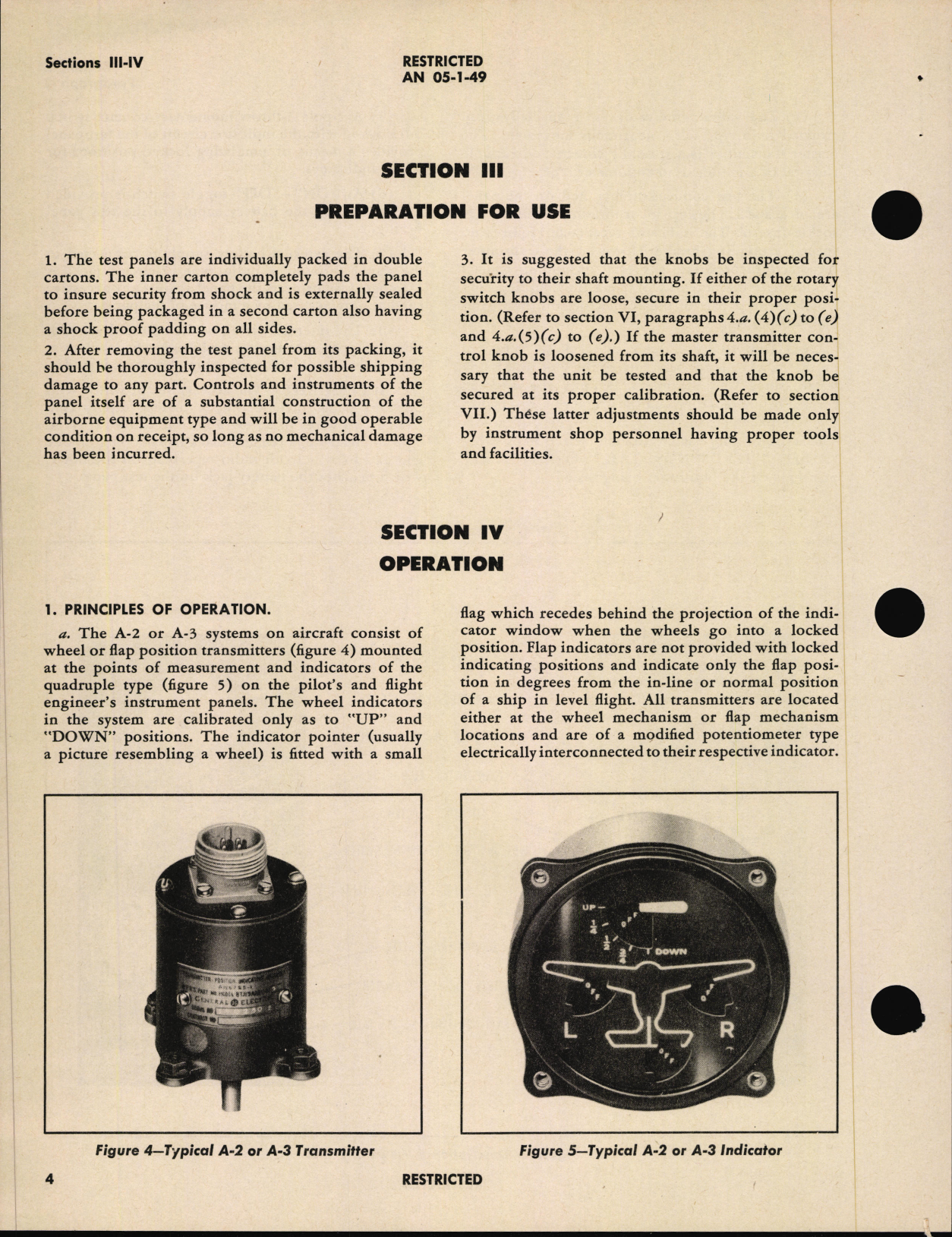 Sample page 8 from AirCorps Library document: Handbook of Instructions with Parts Catalog for Test Panel for Position Indicators and Transmitters Model IT-2012