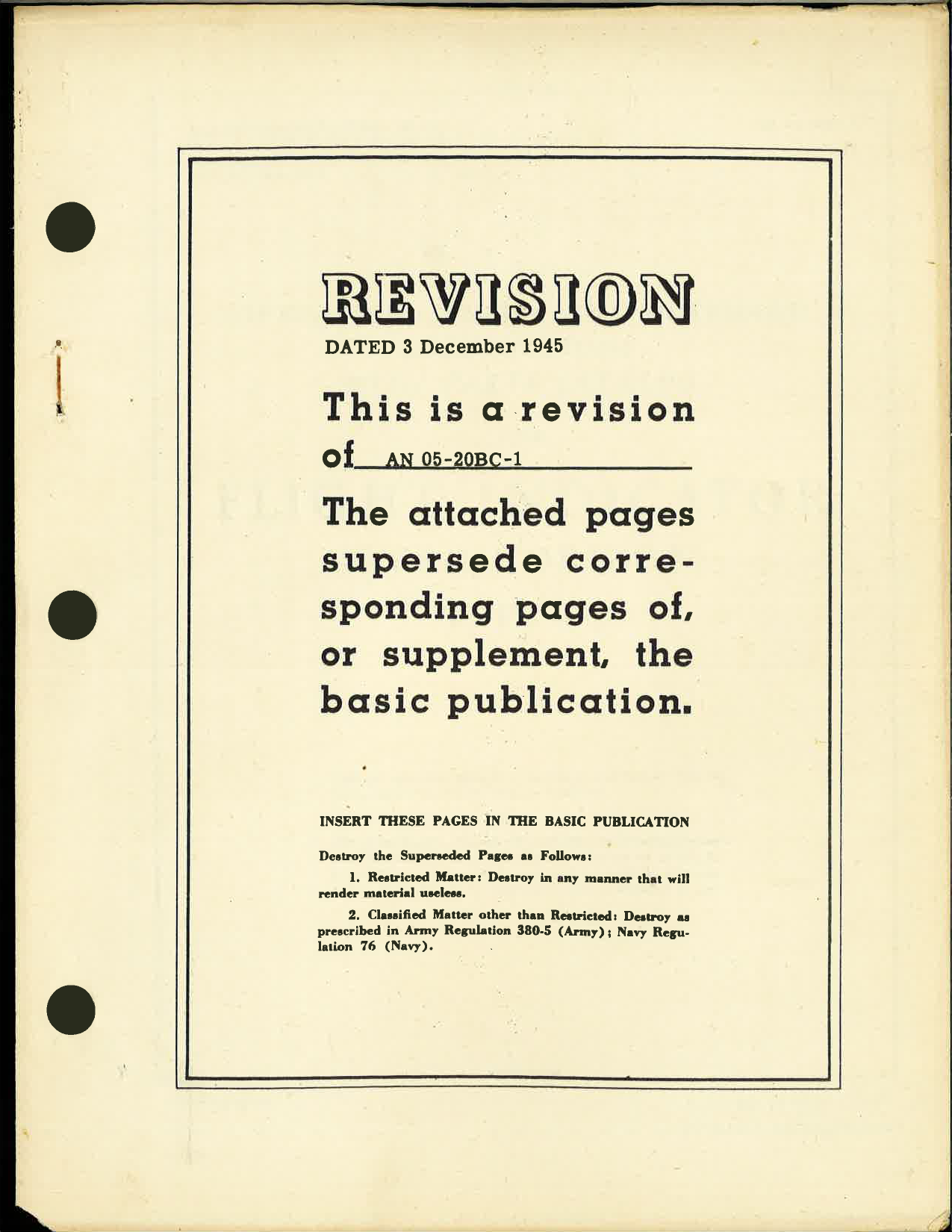 Sample page 1 from AirCorps Library document: Operation, Service, & Overhaul Instructions with Parts Catalog for Flight Indicator (Gyro Horizon) Type E-1