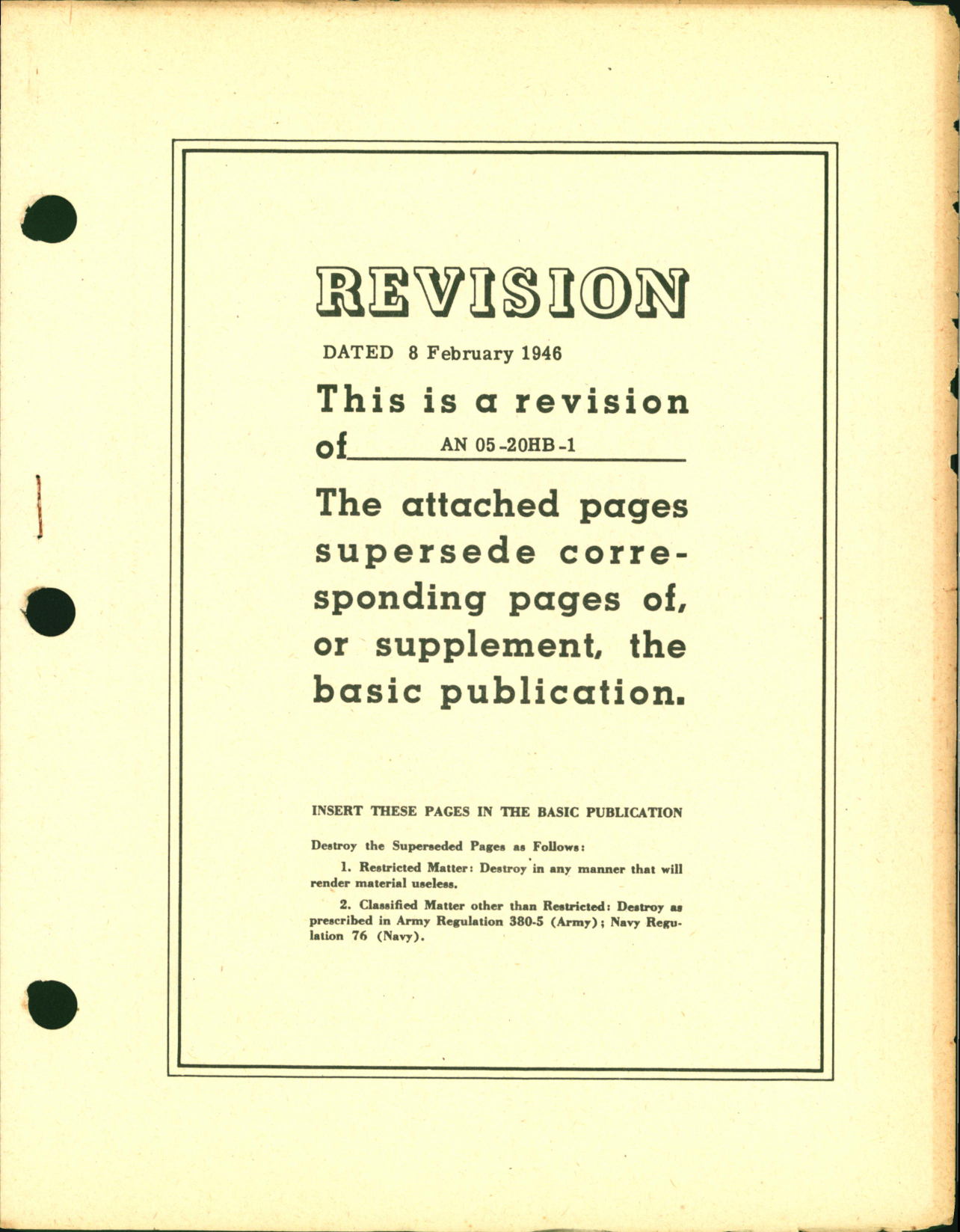 Sample page 1 from AirCorps Library document: Parts Catalog for Directional Gyro Indicator Types AN-5735-1A and AN-5735-2A