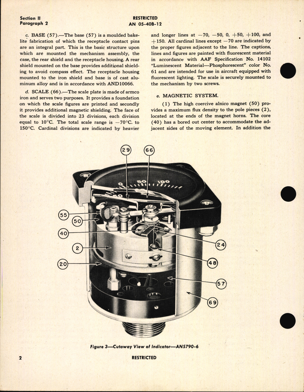 Sample page 8 from AirCorps Library document: Handbook of Instructions with Parts Catalog for Thermometer Indicators