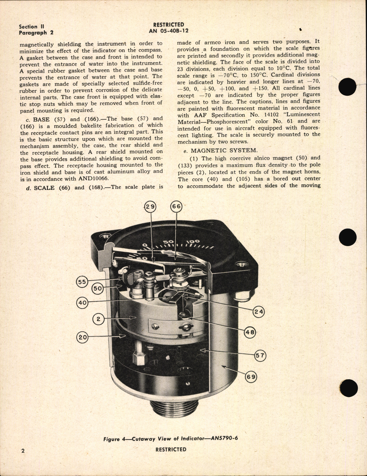 Sample page 8 from AirCorps Library document: Handbook of Instructions with Parts Catalog for Thermometer Indicators