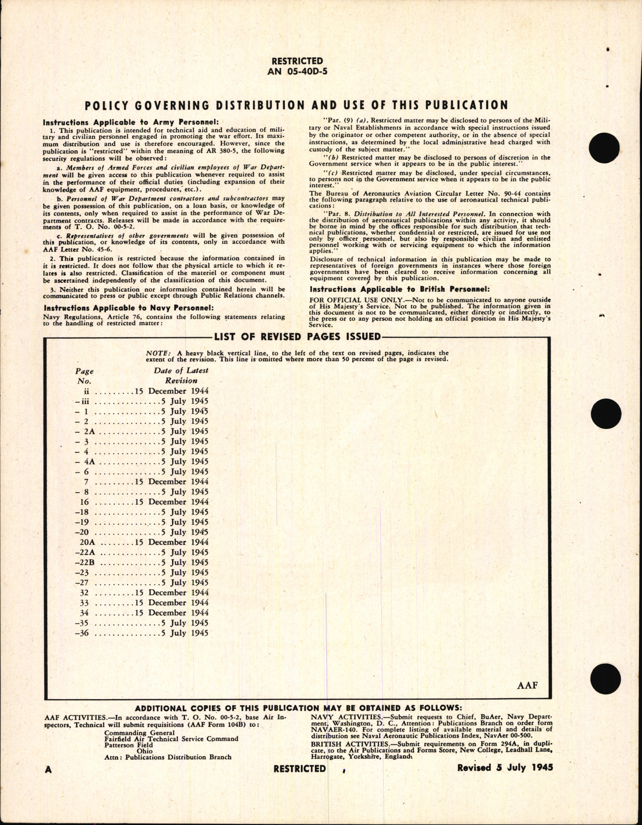 Sample page 4 from AirCorps Library document: Operation, Service, & Overhaul Instructions with Parts Catalog for Thermocouple Thermometers