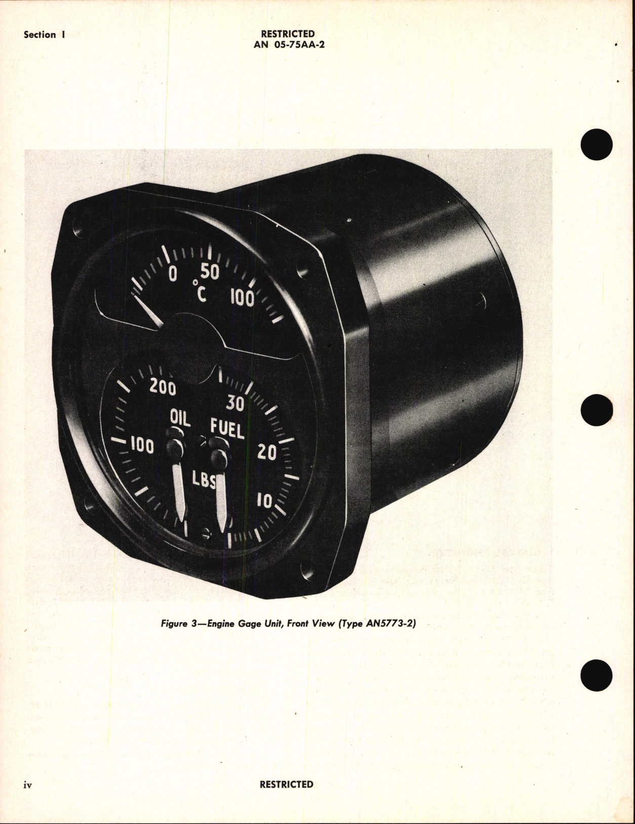 Sample page 6 from AirCorps Library document: Operation, Service, & Overhaul Instructions with Parts Catalog for Engine Gage Unit