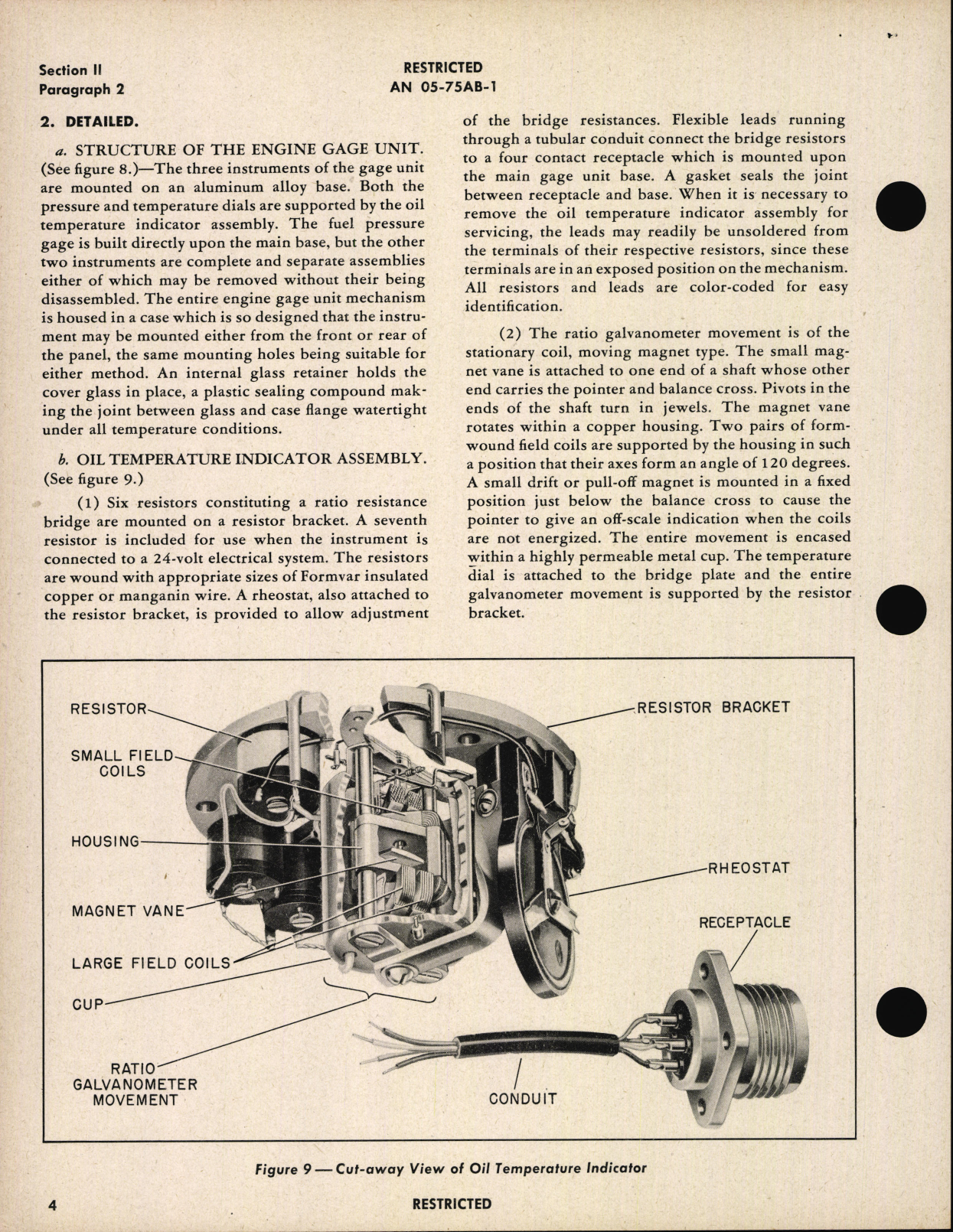 Sample page 8 from AirCorps Library document: Operation, Service, & Overhaul Instructions with Parts Catalog for Engine Gage Units