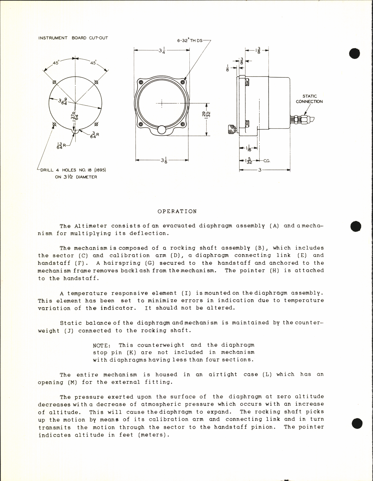 Sample page 8 from AirCorps Library document: Installation Instructions for Kollsman Aircraft Instruments
