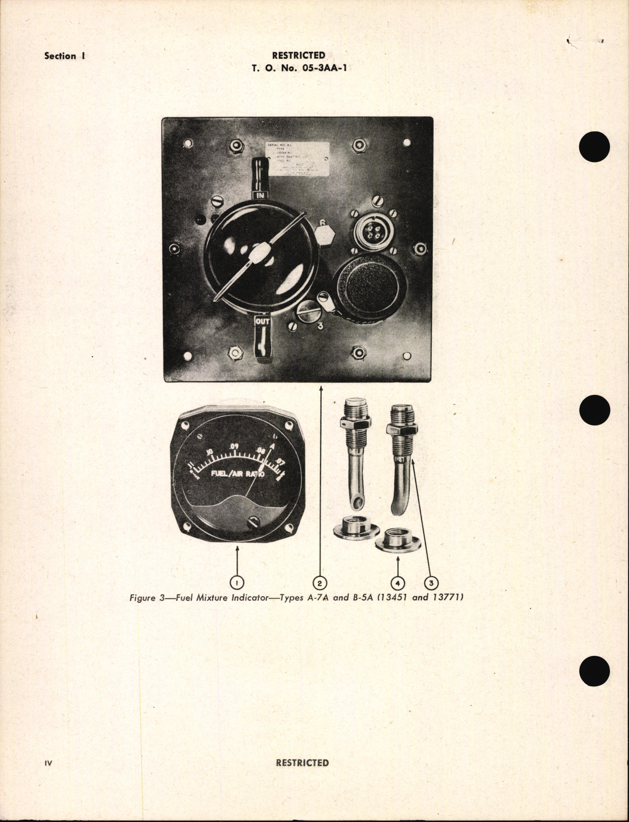 Sample page 6 from AirCorps Library document: Handbook of Instructions with Parts Catalog for Fuel Mixture Indicators