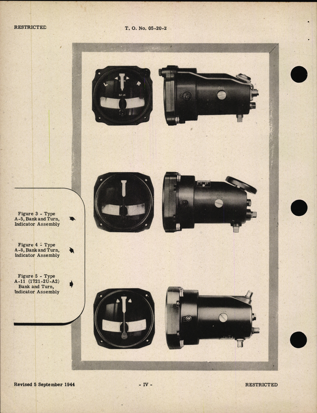 Sample page 6 from AirCorps Library document: Handbook of Instructions with Parts Catalog for Bank and Turn Indicators