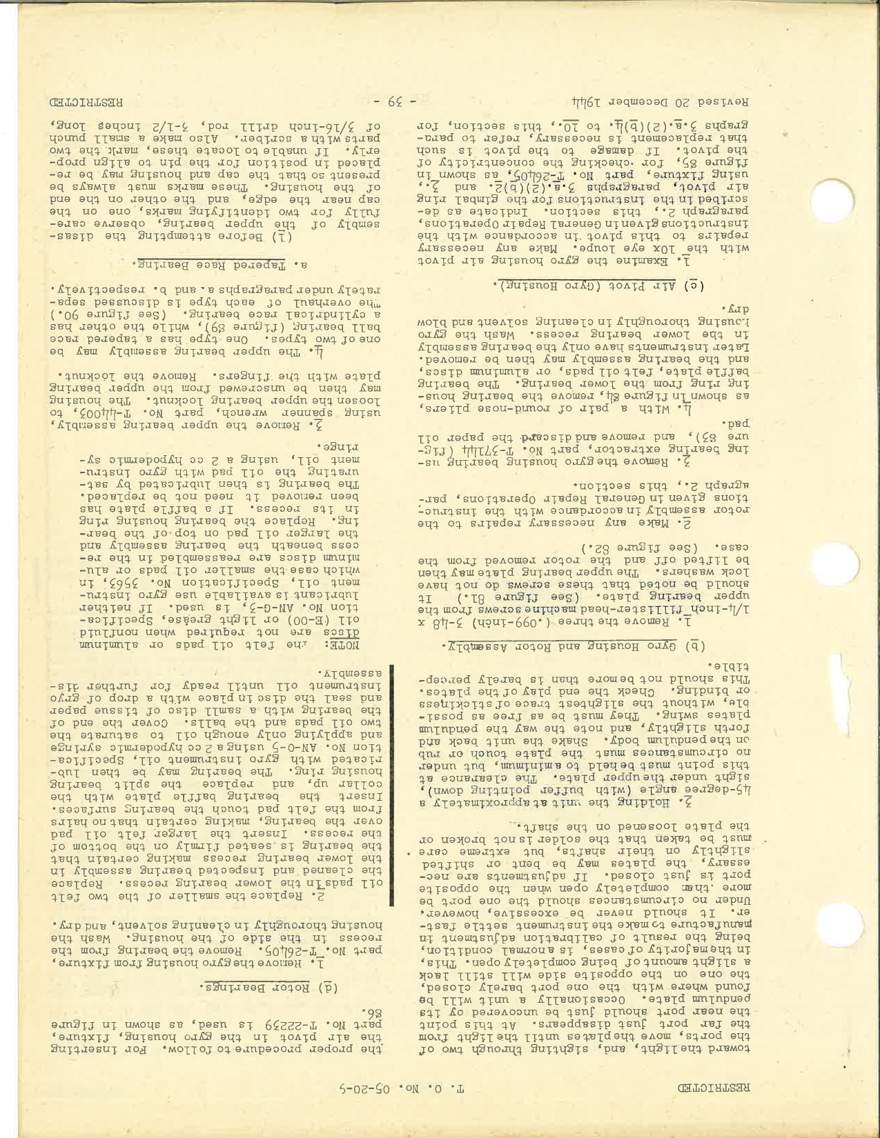 Sample page 5 from AirCorps Library document: Handbook of Instructions with Parts Catalog for AN5736 (FSSC 88-I-1350) Gyro Horizon Indicator