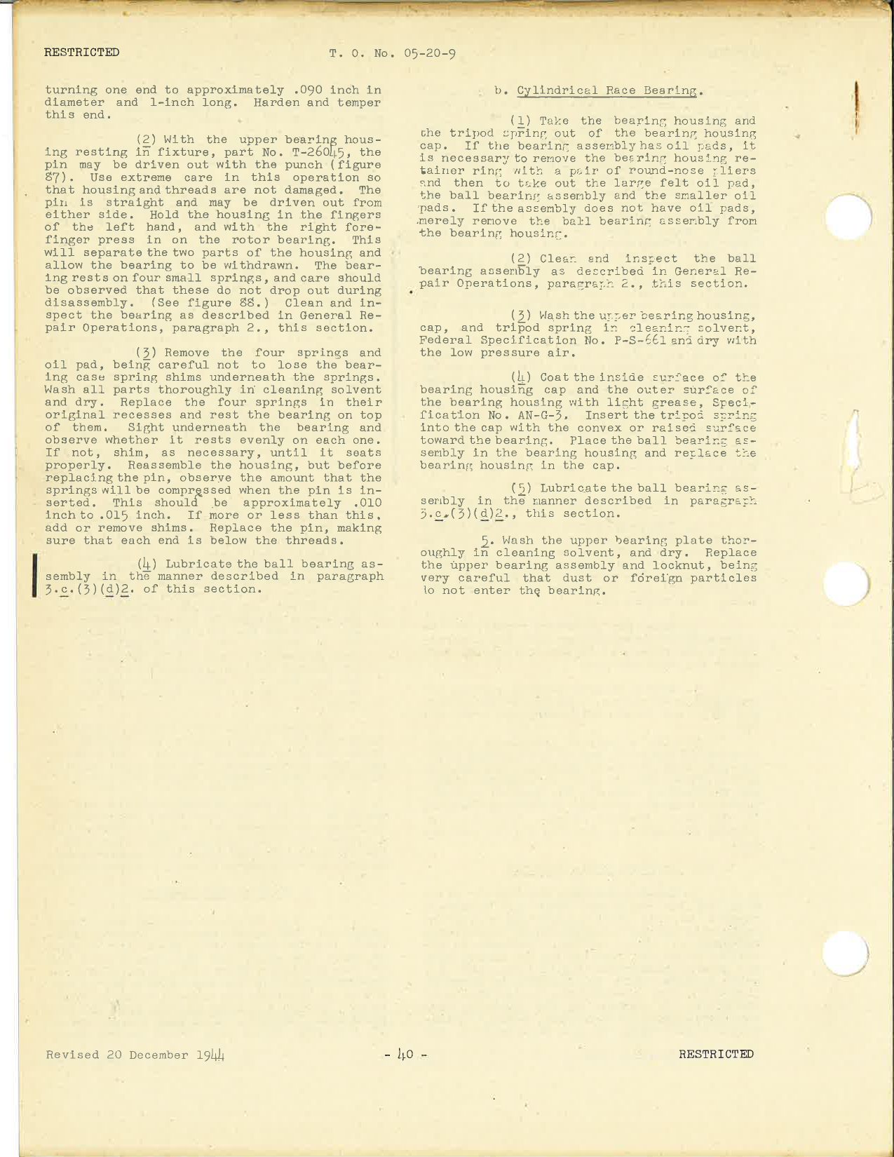 Sample page 6 from AirCorps Library document: Handbook of Instructions with Parts Catalog for AN5736 (FSSC 88-I-1350) Gyro Horizon Indicator