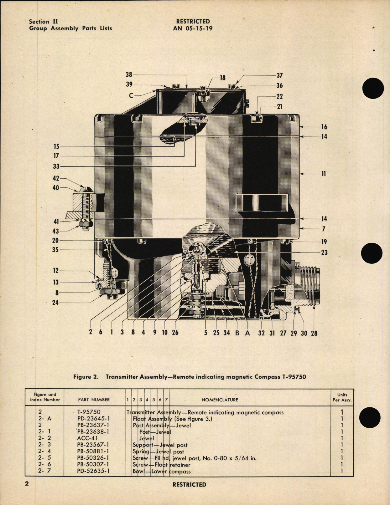 Sample page 6 from AirCorps Library document: Parts Catalog for Remote Indicating Magnetic Compass
