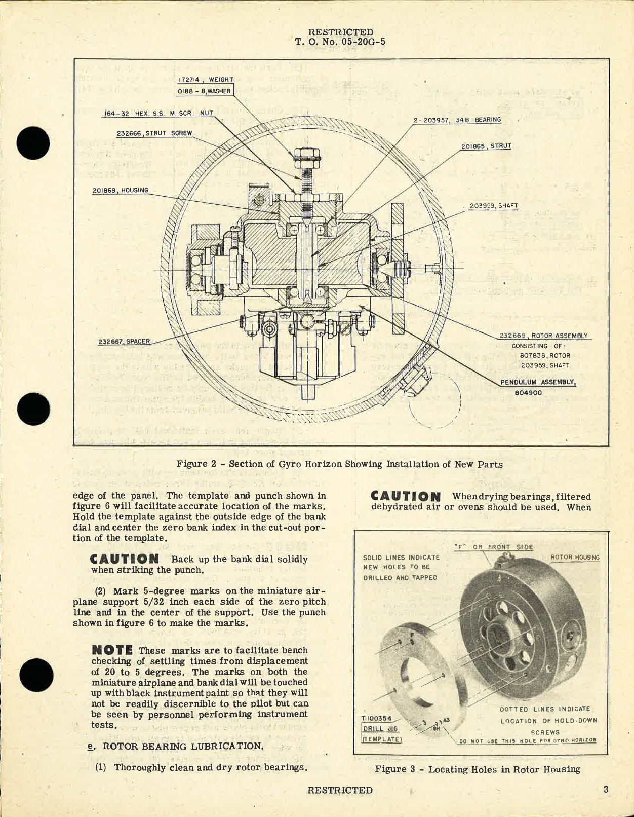 Sample page 3 from AirCorps Library document: Modification of Gyro Horizon Indicator Type AN5736