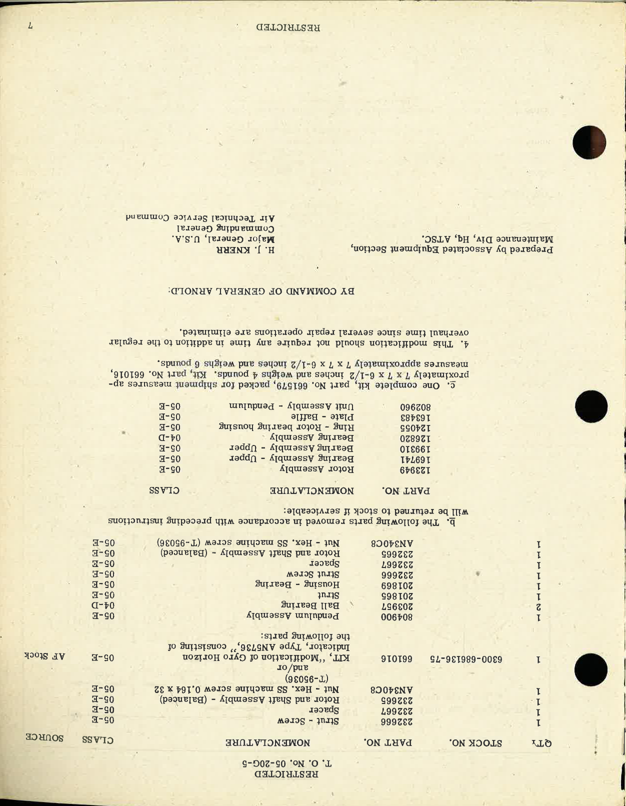 Sample page 7 from AirCorps Library document: Modification of Gyro Horizon Indicator Type AN5736