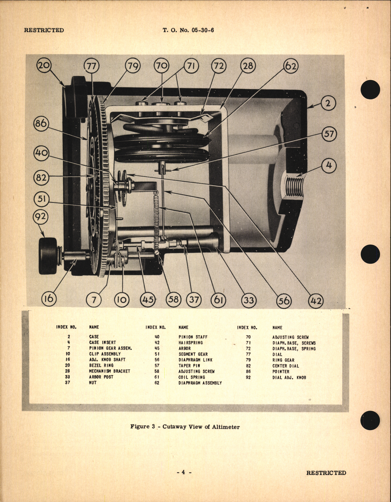 Sample page 8 from AirCorps Library document: Handbook of Instructions with Parts Catalog for Type B-12 Altimeter