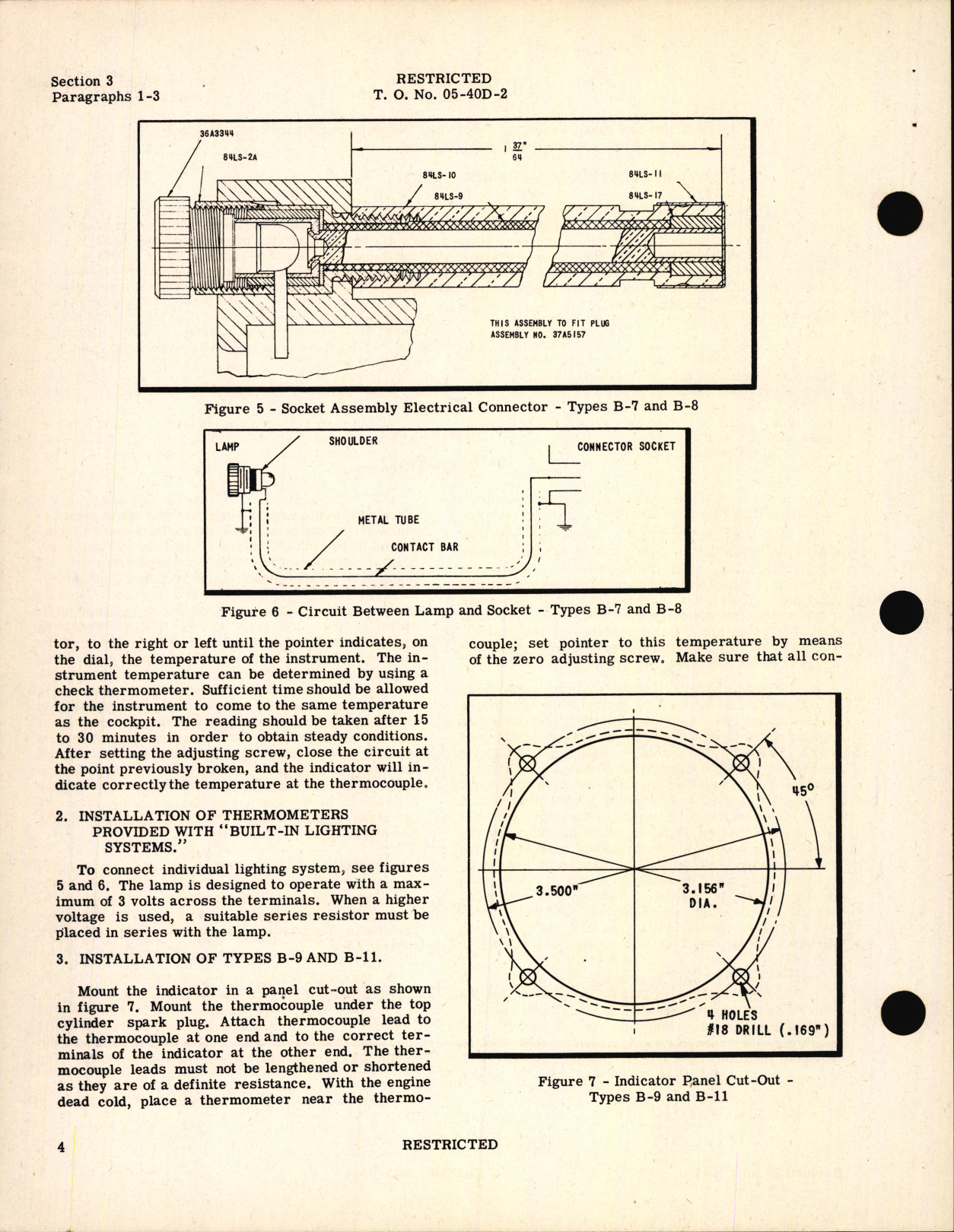 Sample page 8 from AirCorps Library document: Handbook of Instructions with Parts Catalog for Thermocouple Thermometers