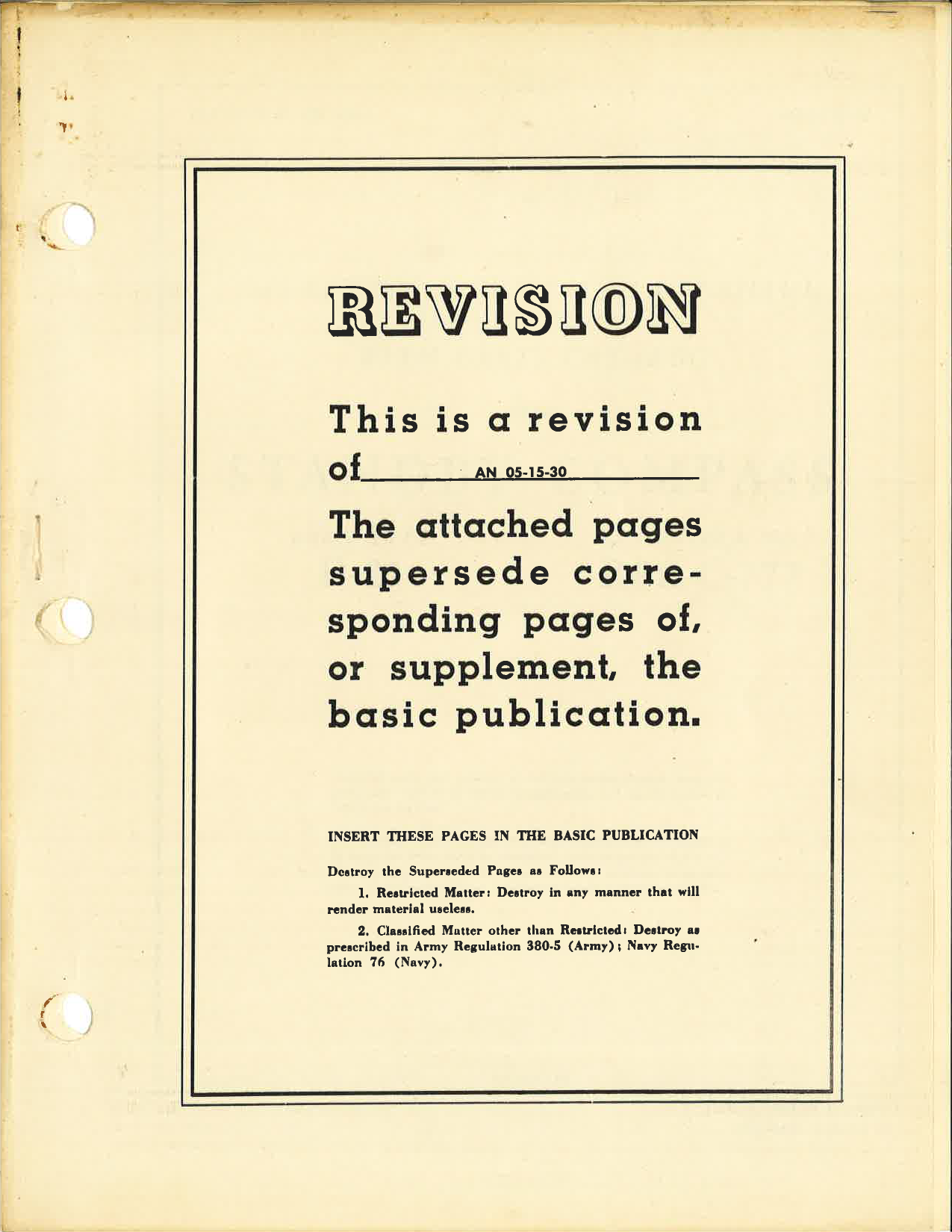 Sample page 1 from AirCorps Library document: Operation, Service, & Overhaul Inst w/ Parts Catalog for Standby Compass B-21 (Navy R88-C-777)