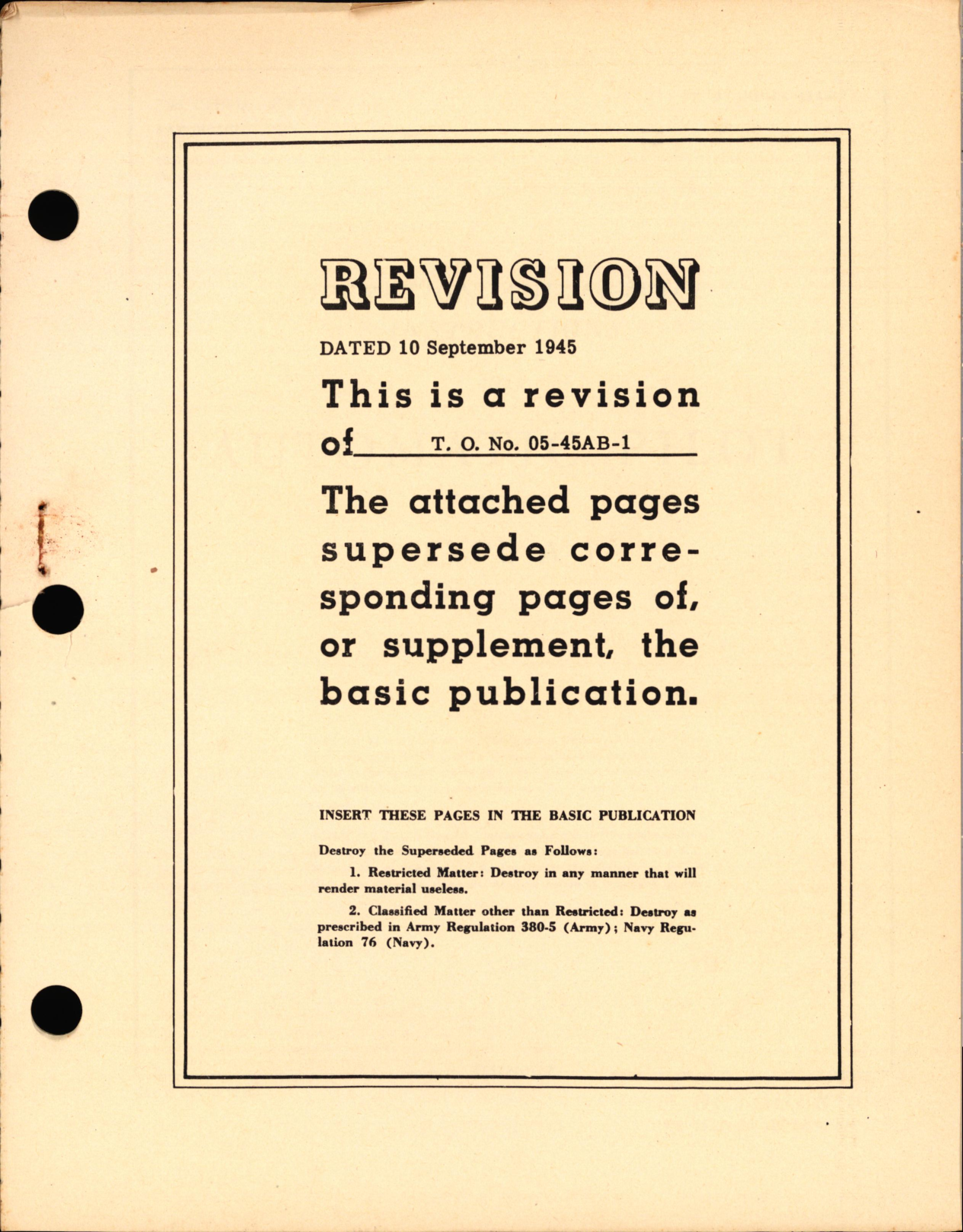 Sample page 1 from AirCorps Library document: Operation and Service Instructions for Automatic Pilot Type A-3