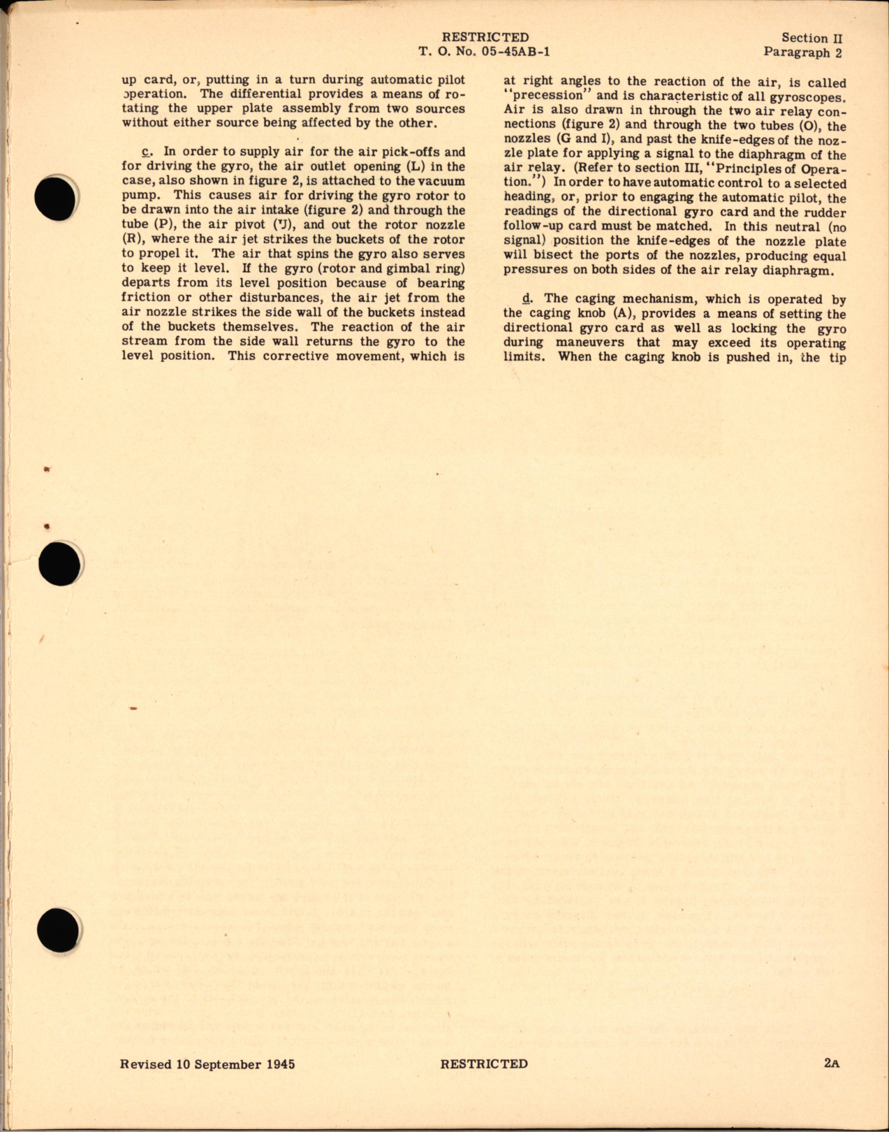 Sample page 7 from AirCorps Library document: Operation and Service Instructions for Automatic Pilot Type A-3