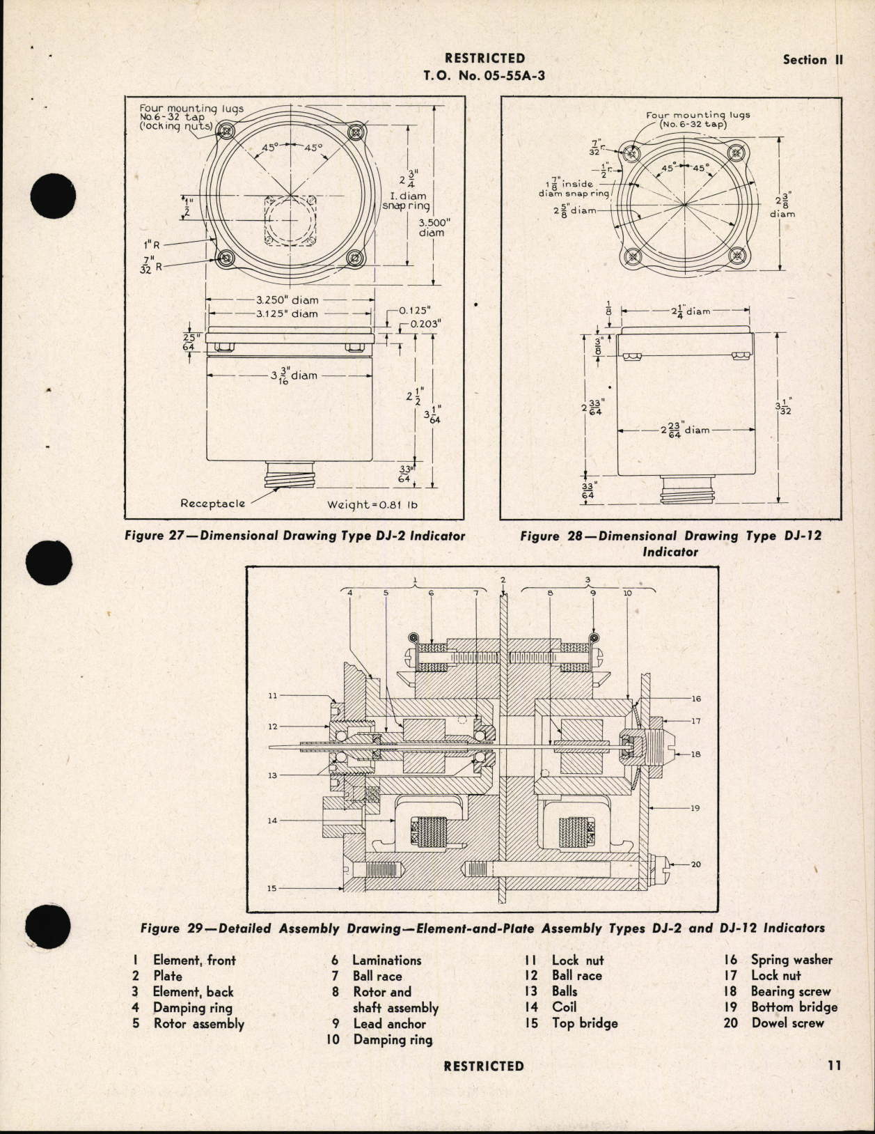 Sample page 5 from AirCorps Library document: Handbook of Instructions with Parts Catalog for D-C Selsyn Fuel Level Gages