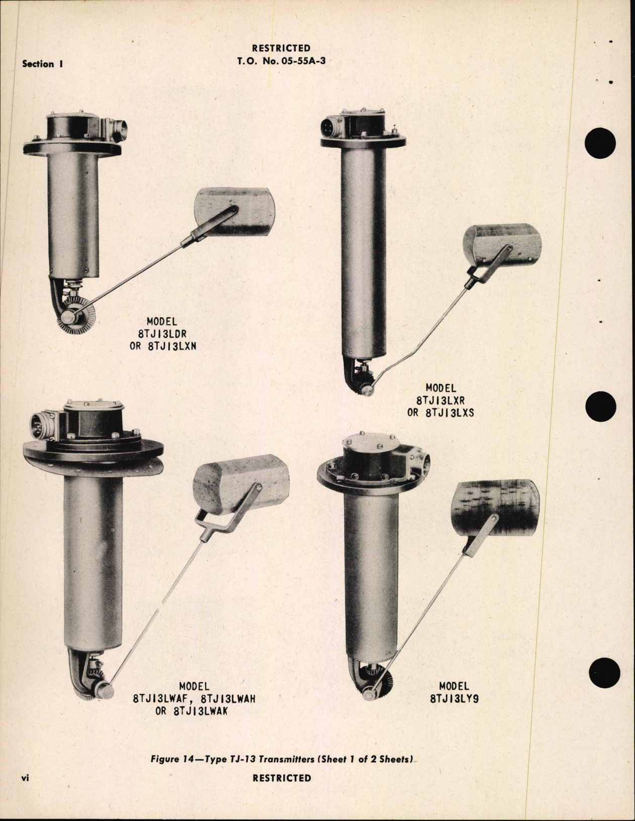 Sample page 8 from AirCorps Library document: Handbook of Instructions with Parts Catalog for D-C Selsyn Fuel Level Gages