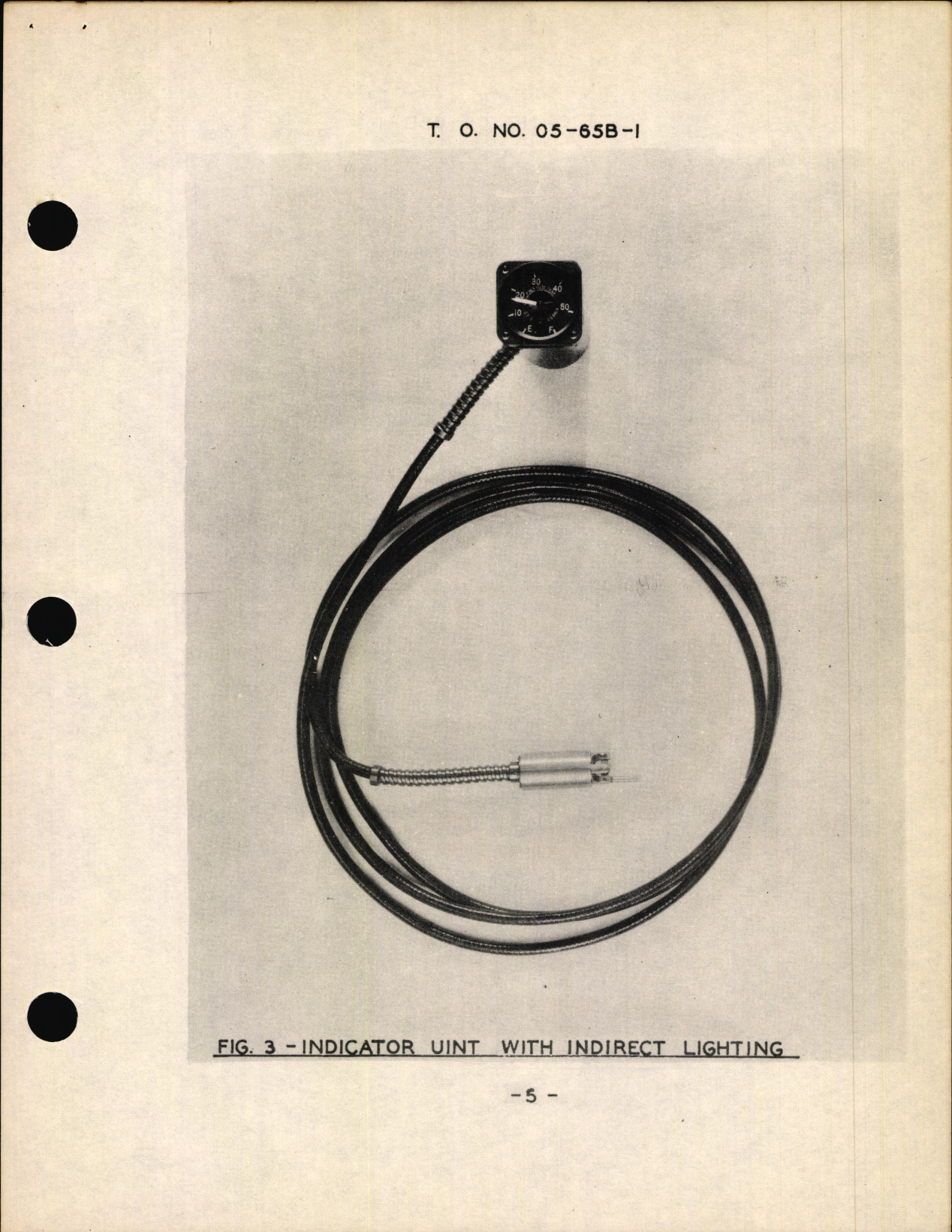 Sample page 7 from AirCorps Library document: Preliminary Handbook of Instructions with Parts Catalog for Hydraulically Operated Liquidometers