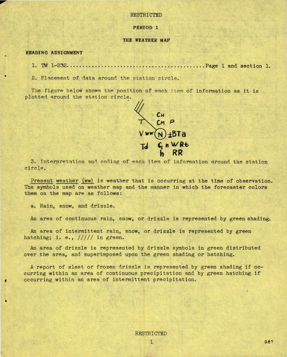 Sample page 5 from AirCorps Library document: Basic Weather for Pilot Trainees, Student's Workbook