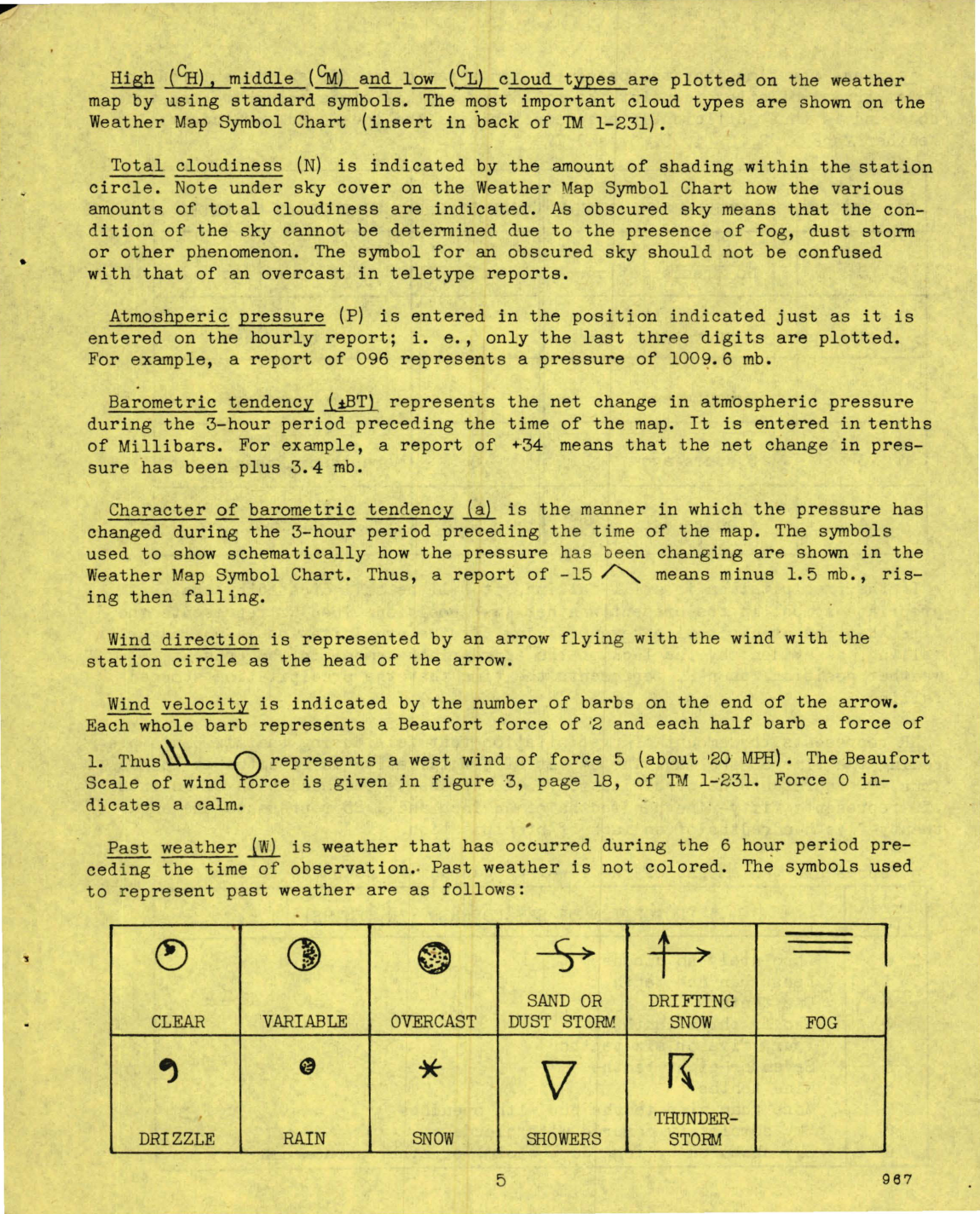 Sample page 9 from AirCorps Library document: Basic Weather for Pilot Trainees, Student's Workbook