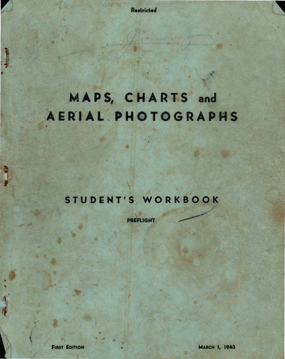 Sample page 1 from AirCorps Library document: Maps, Charts, and Aerial Photographs - Student's Preflight Workbook