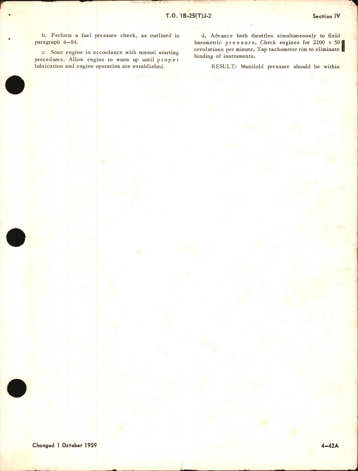 Sample page 7 from AirCorps Library document: Organizational Maintenance For B-25J, TB-25J, TB-25L, TB-25L-1, and TB-25N