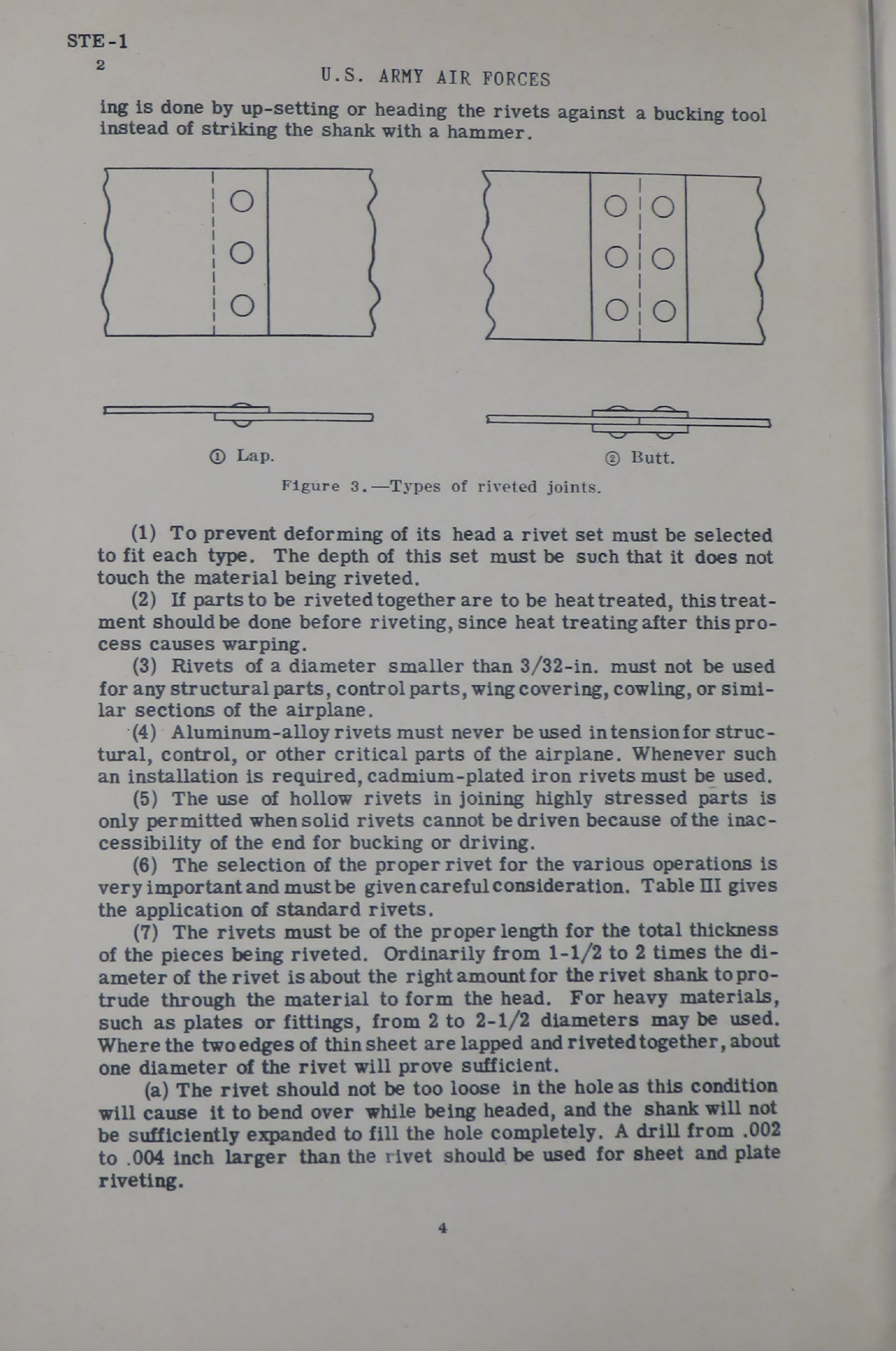 Sample page 6 from AirCorps Library document:  Aircraft Sheet Metal Work