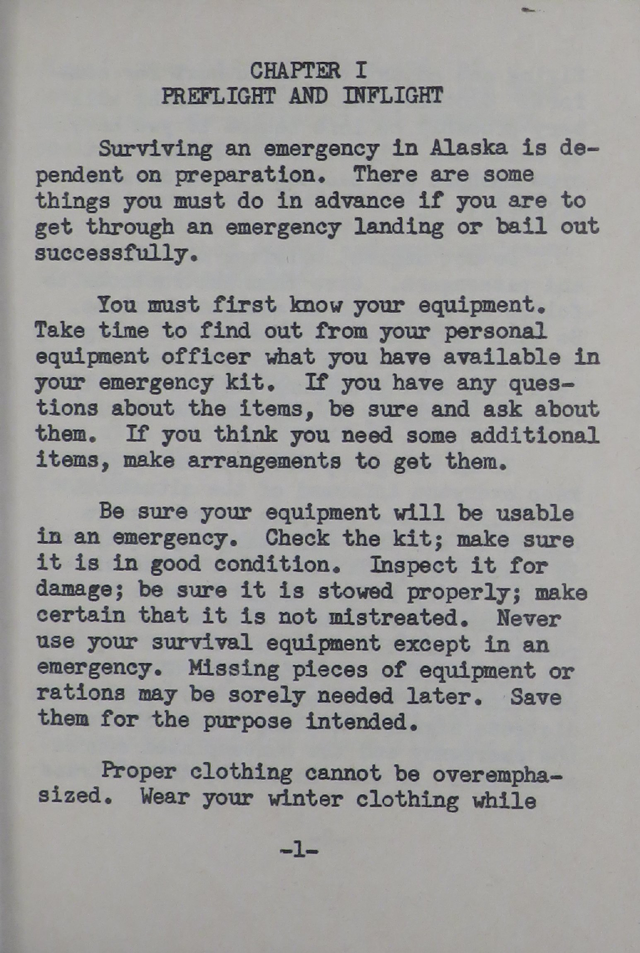 Sample page 7 from AirCorps Library document: Alaskan Survival - Artic Survival School - Ladd Air Force Base