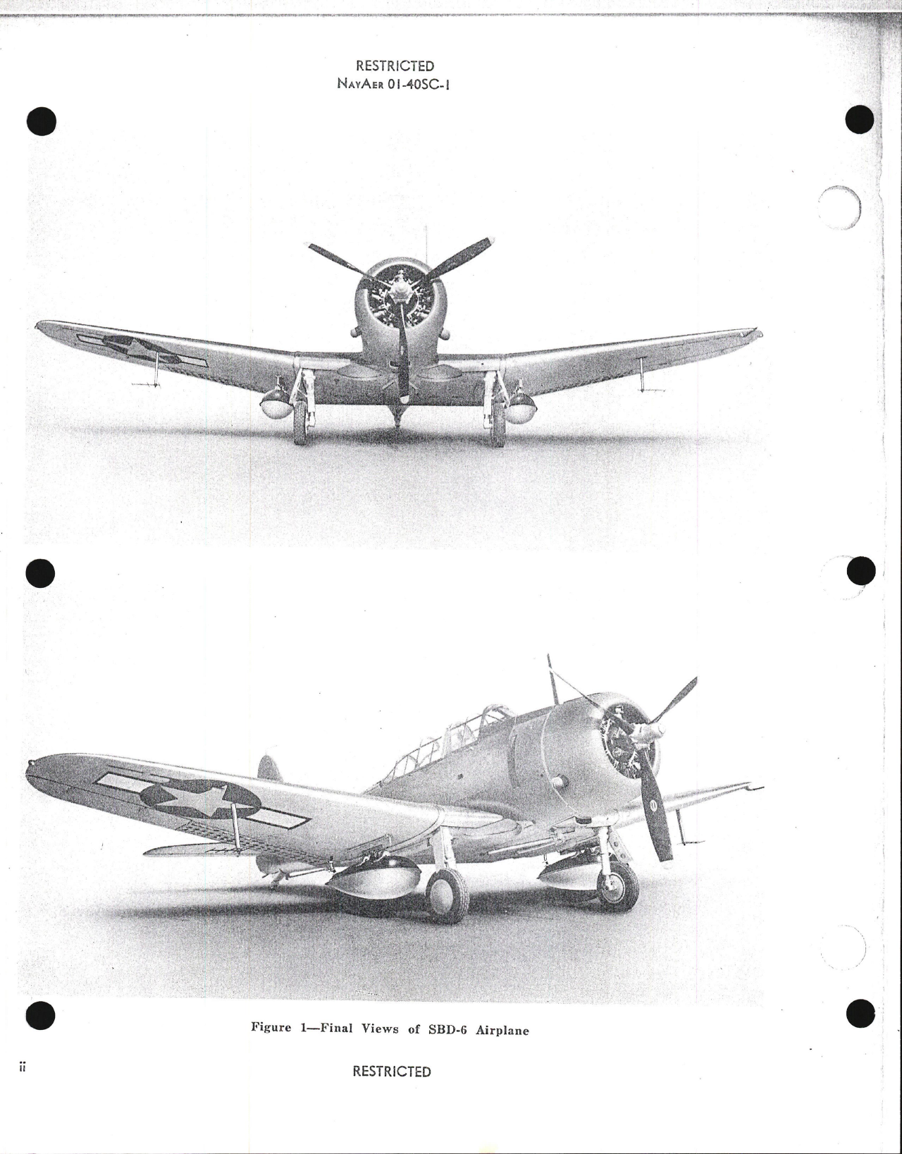 Sample page 5 from AirCorps Library document: Pilot's Flight Instructions for Navy Model SBD-6 