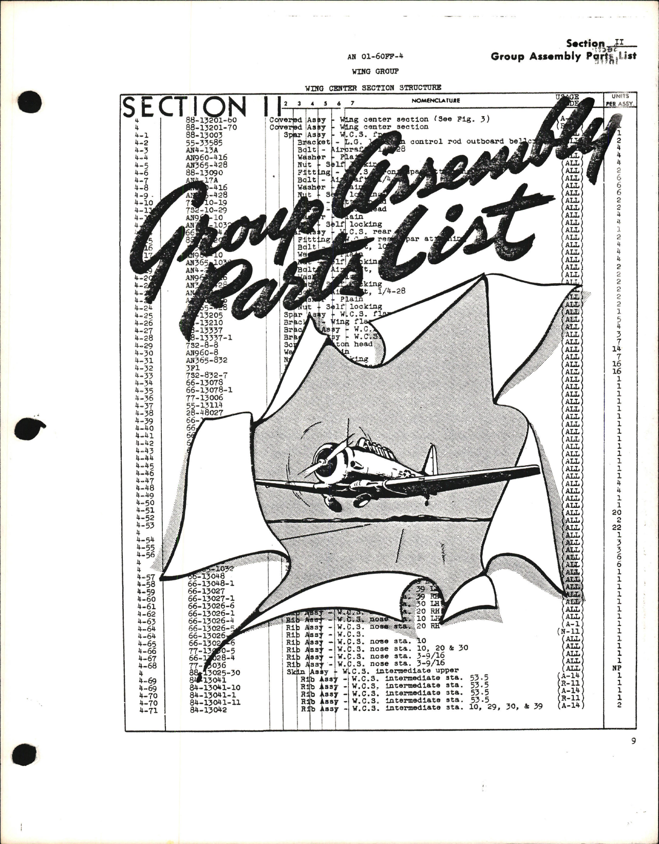 Sample page 7 from AirCorps Library document: Parts Catalog for T-6 Series