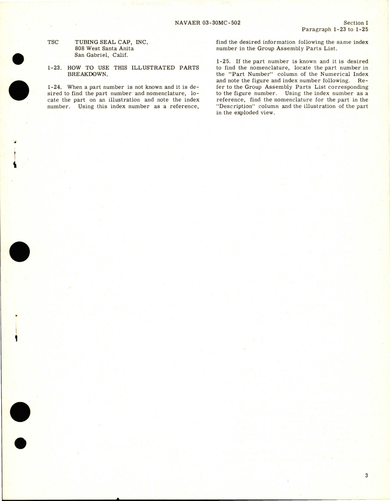 Sample page 5 from AirCorps Library document: Illustrated Parts Breakdown for Solenoid Operated Pneumatic Shutoff Valve - Parts MV 2644 and NC2644-1 