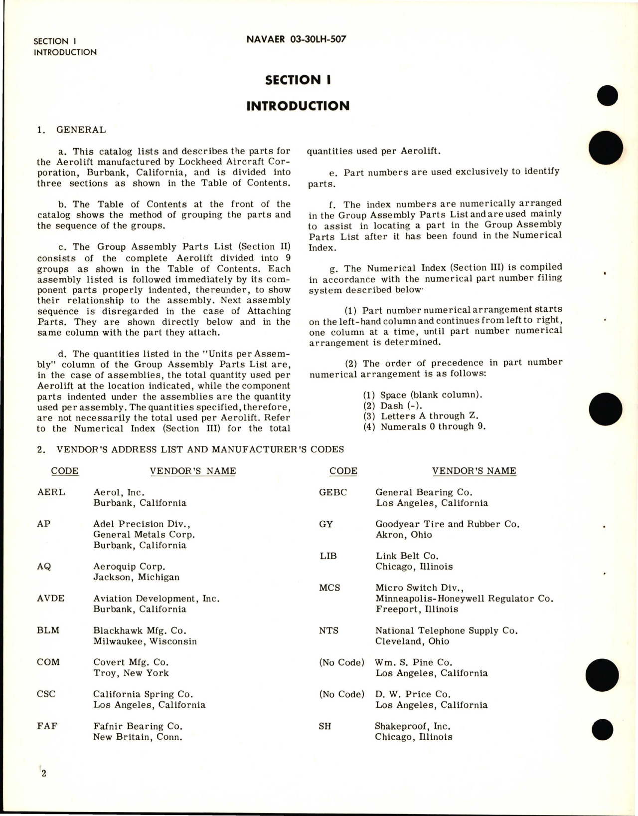 Sample page 6 from AirCorps Library document: Illustrated Parts Breakdown for Aerolift Cargo Elevator (13,000 lb capacity) Part 319950 