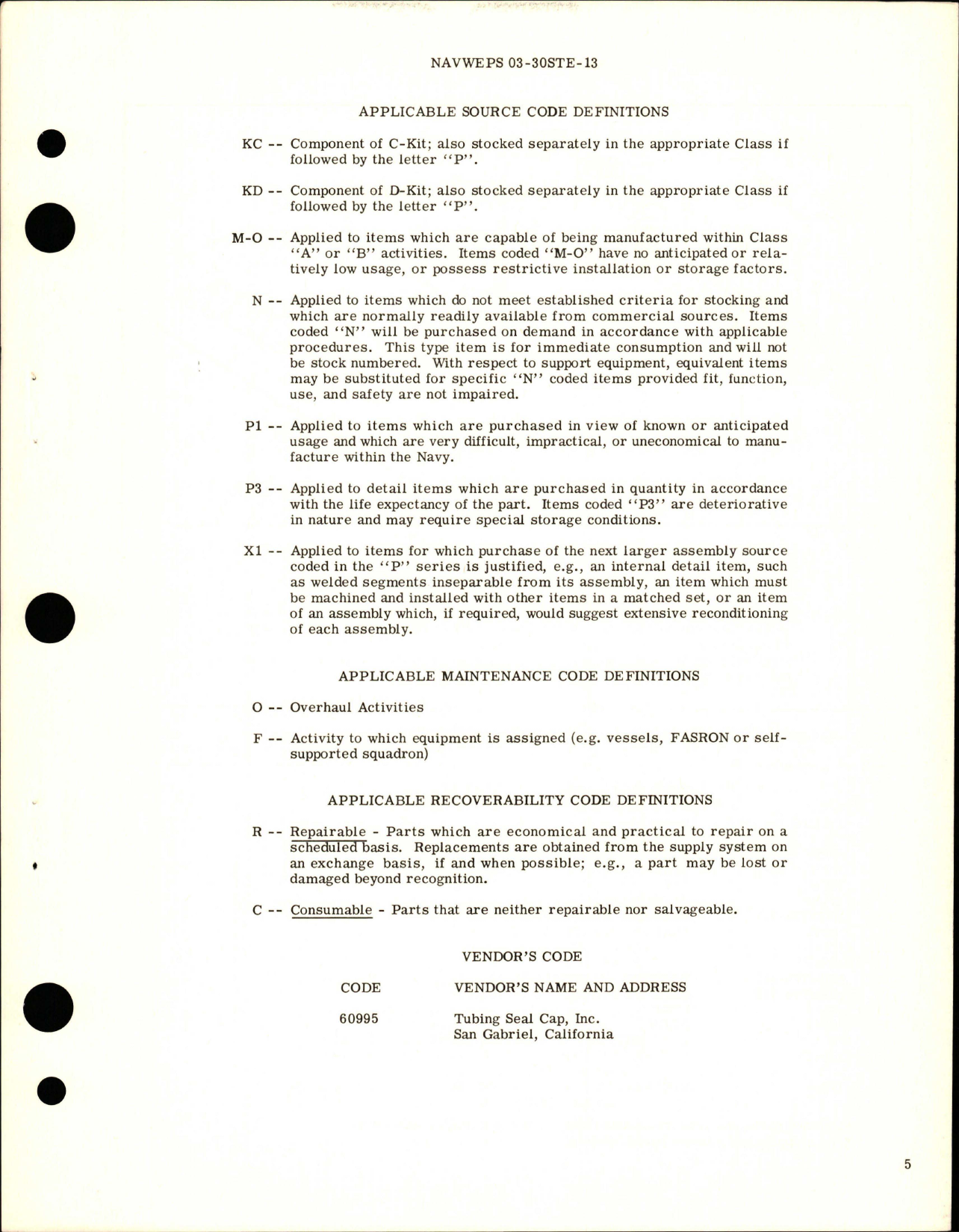 Sample page 5 from AirCorps Library document: Overhaul Instructions with Parts Breakdown for Pilot Operated Hydraulic 3-Way Valve - Part 12220