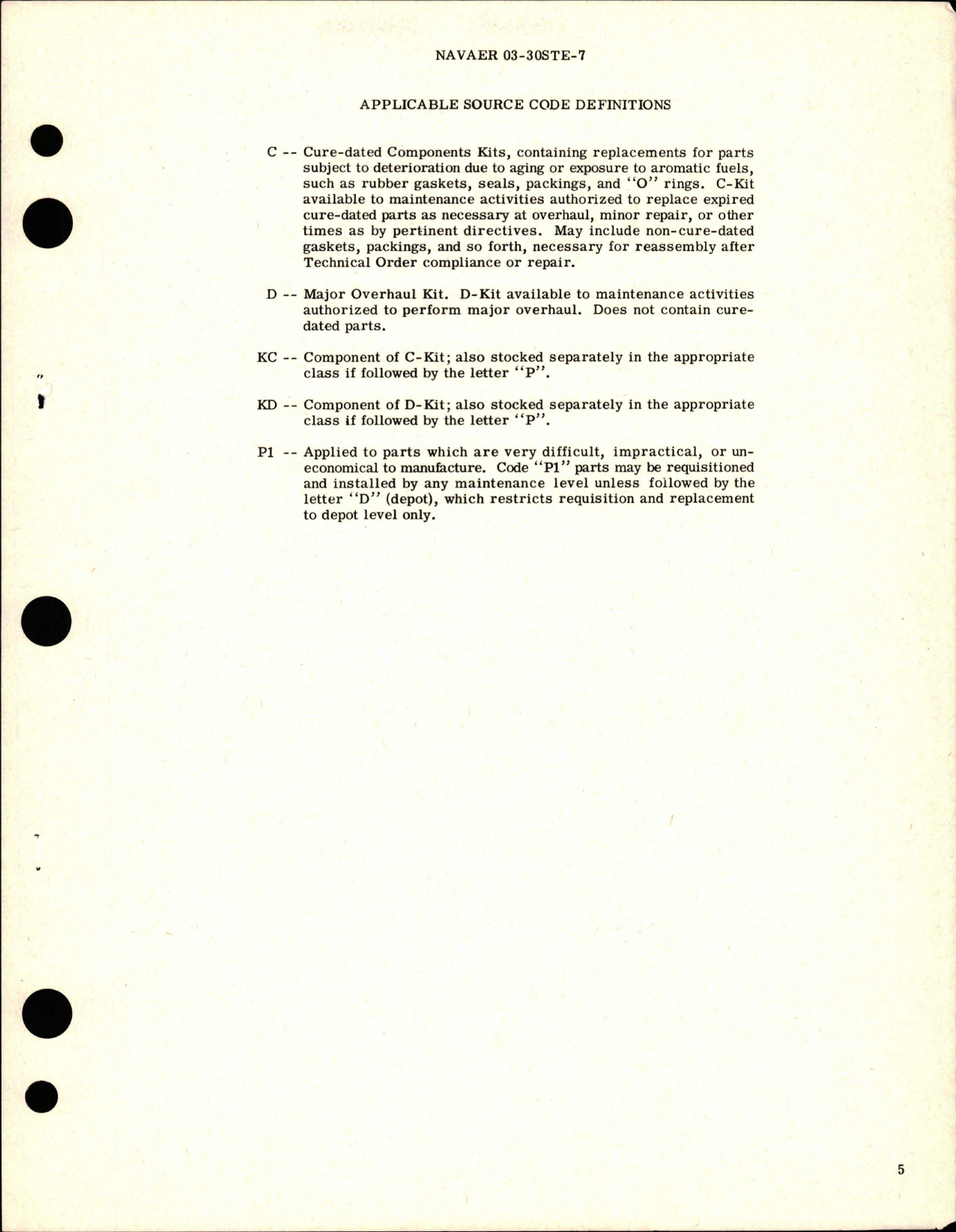 Sample page 5 from AirCorps Library document: Overhaul Instructions with Parts Breakdown for Air Flow Limiter Valve - Part 11890