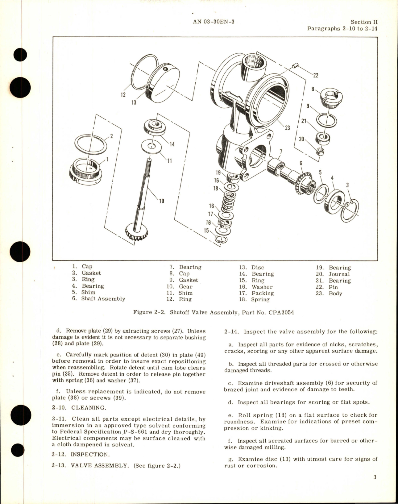 Sample page 7 from AirCorps Library document: Overhaul Instructions for Hot Air Shutoff Valves - Parts PAC 2274, PAC 2275, PAC 2279, PAC 2279-1, and PAC 3022
