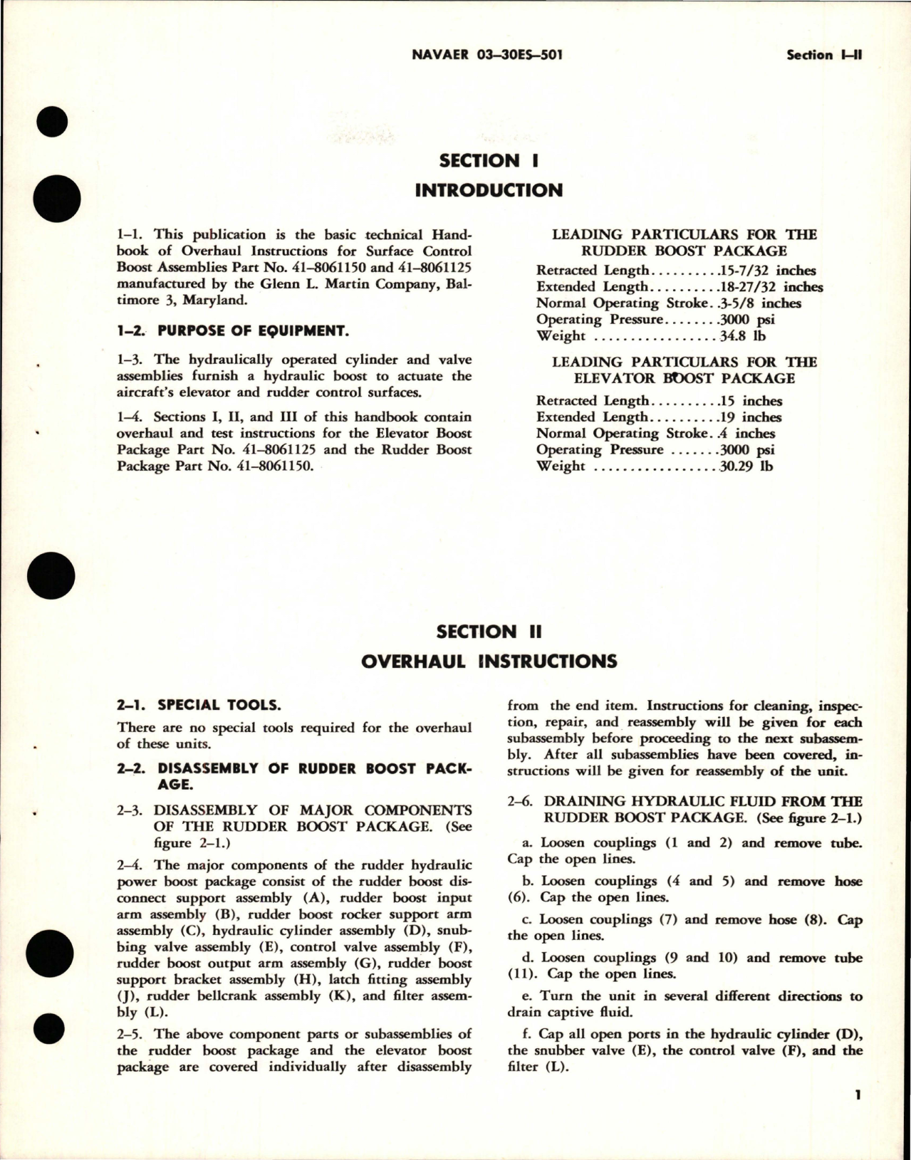 Sample page 7 from AirCorps Library document: Overhaul Instructions for Surface Control Boost Assembly - Parts 41-8061125 and 41-8061150