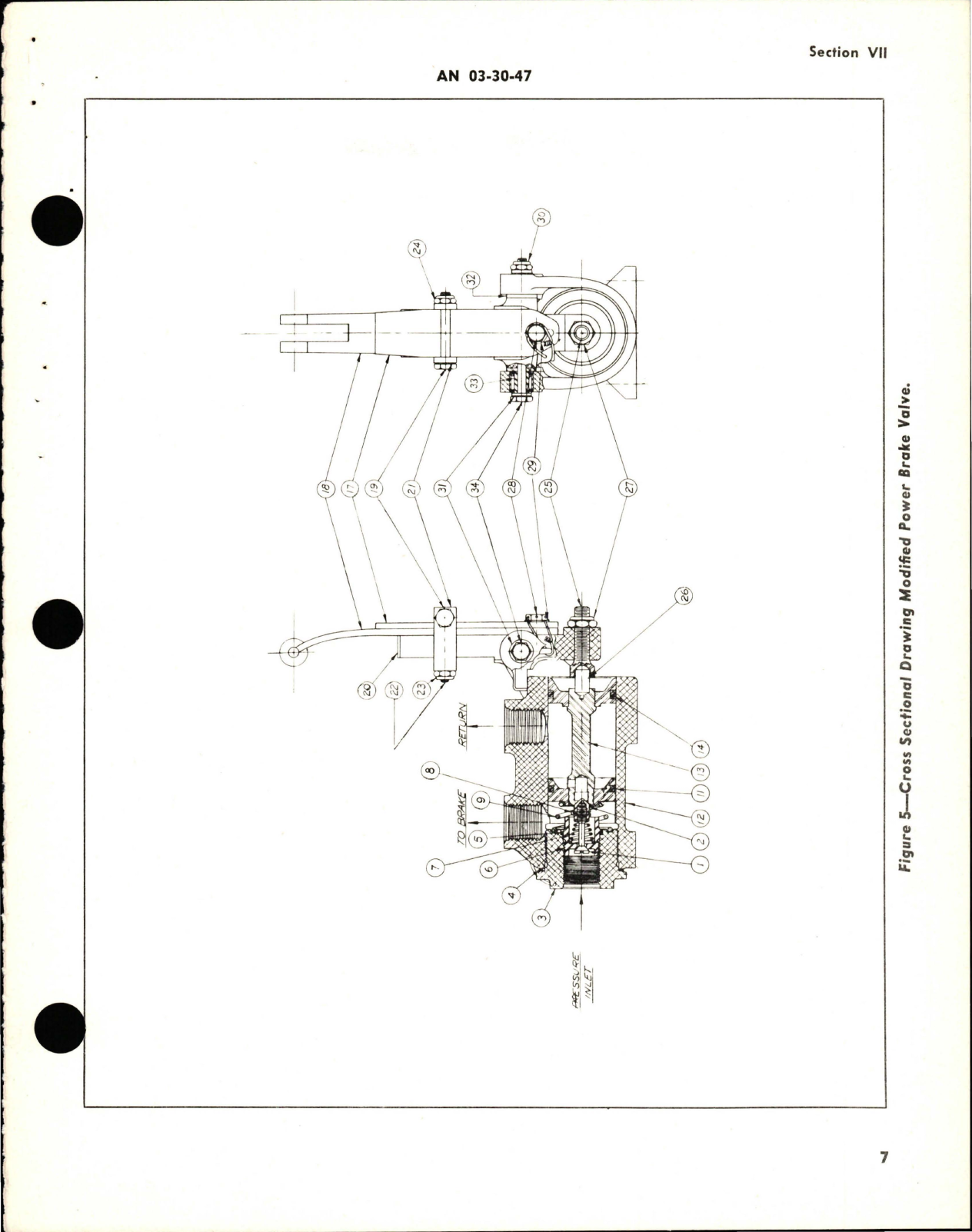 Sample page 7 from AirCorps Library document: Operation, Service, and Overhaul Instructions with Parts Catalog for Power Brake Valves