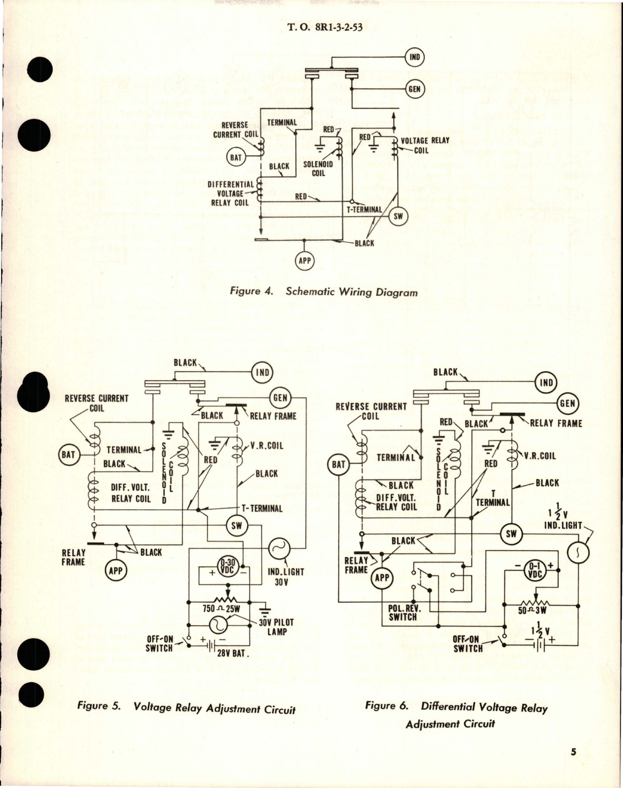 Sample page 5 from AirCorps Library document: Overhaul Instructions with Parts Breakdown for Reverse Current Cutout - Part 281-250A