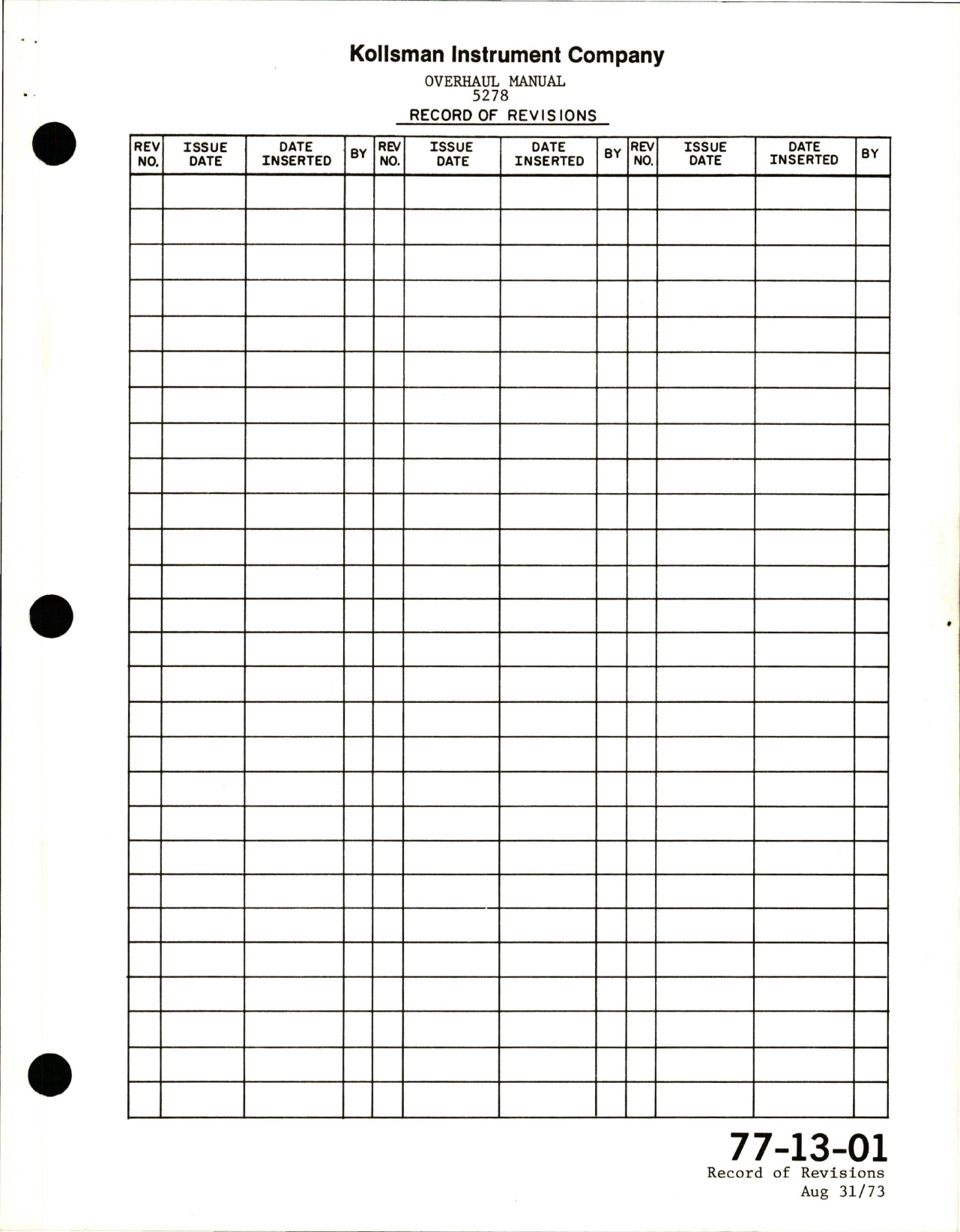 Sample page 5 from AirCorps Library document: Overhaul for Tachometer Generator - A52781-10-302