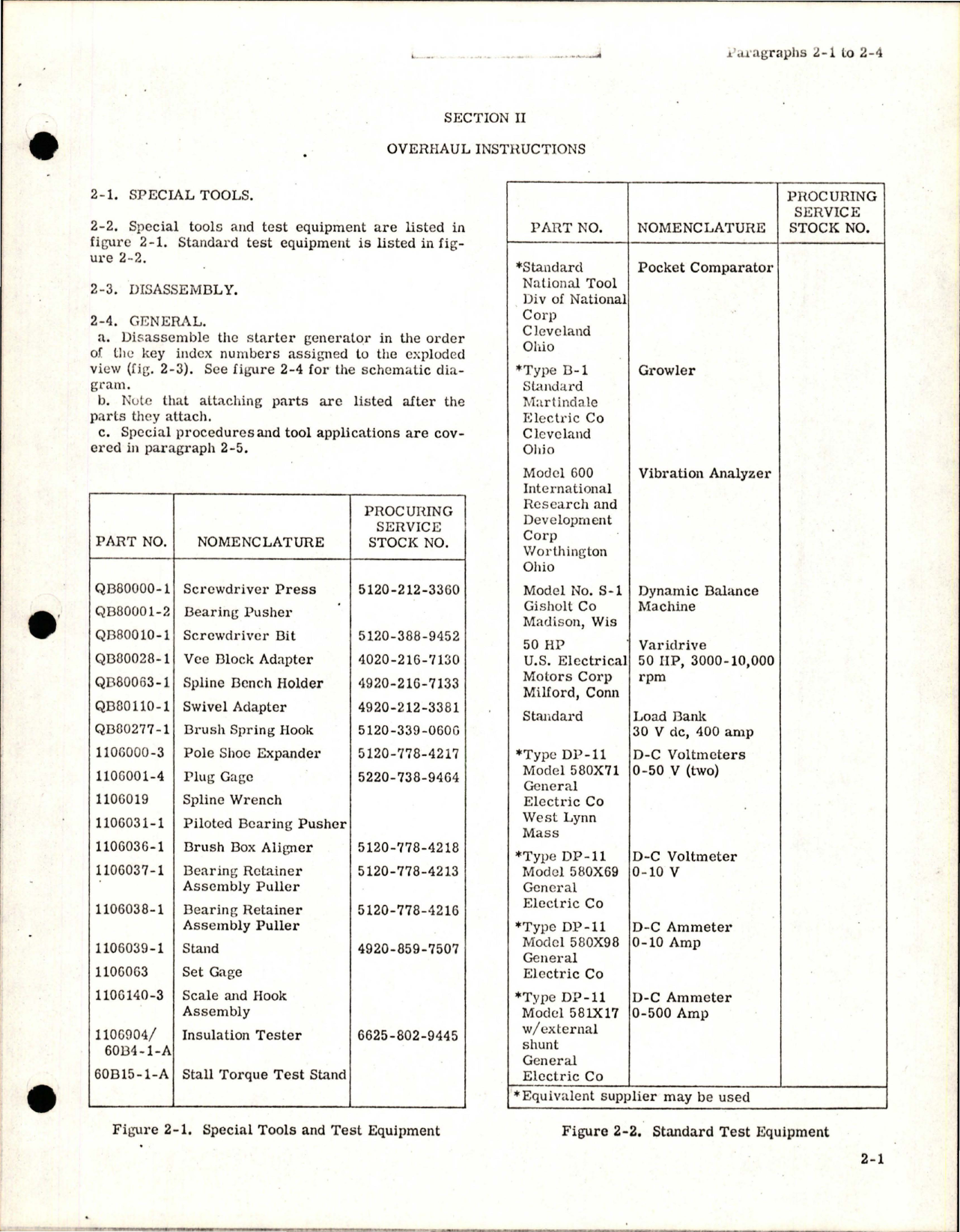 Sample page 5 from AirCorps Library document: Overhaul for Starter Generator - Type 30B26-1-A